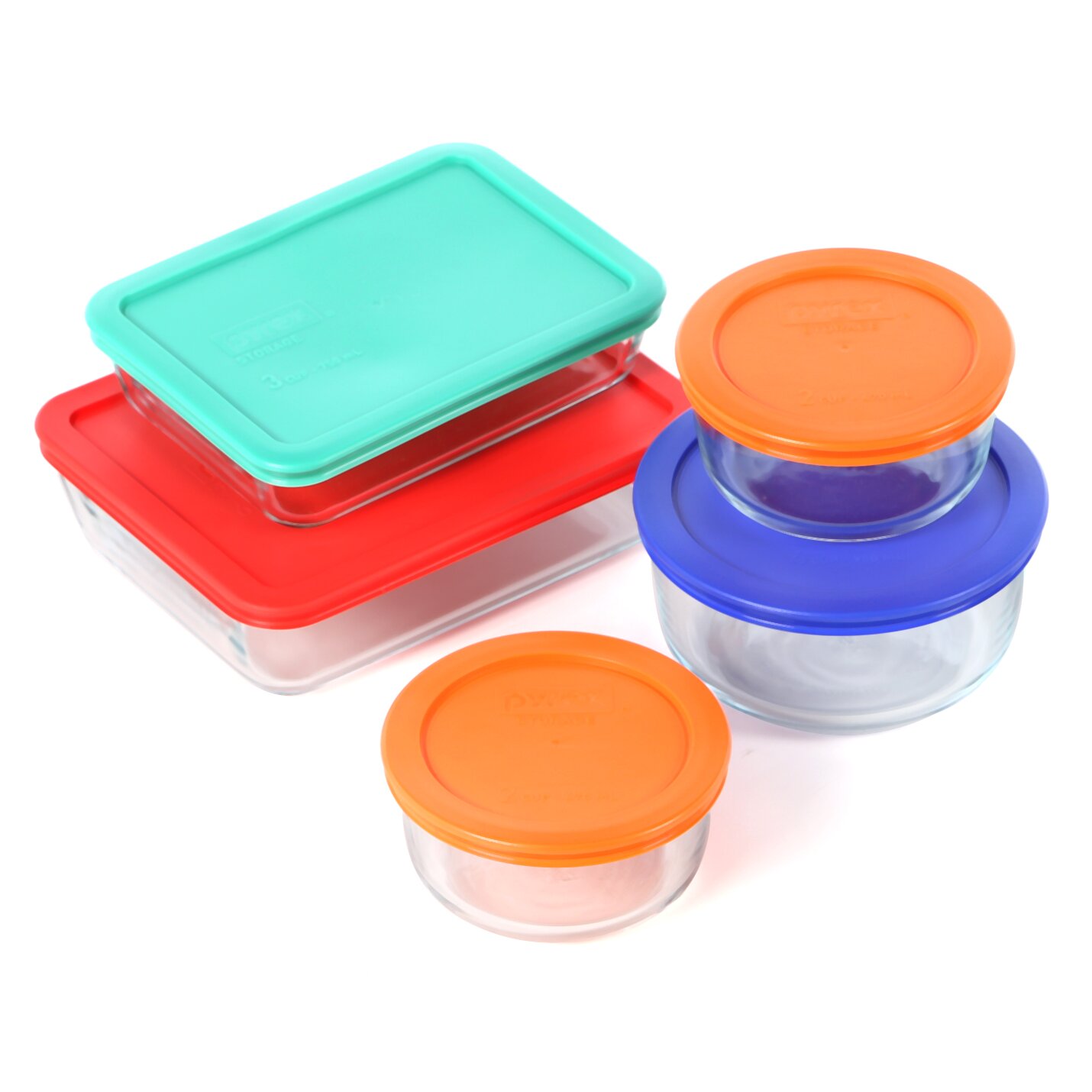 Pyrex 10Piece Storage Dish Set & Reviews  Wayfair