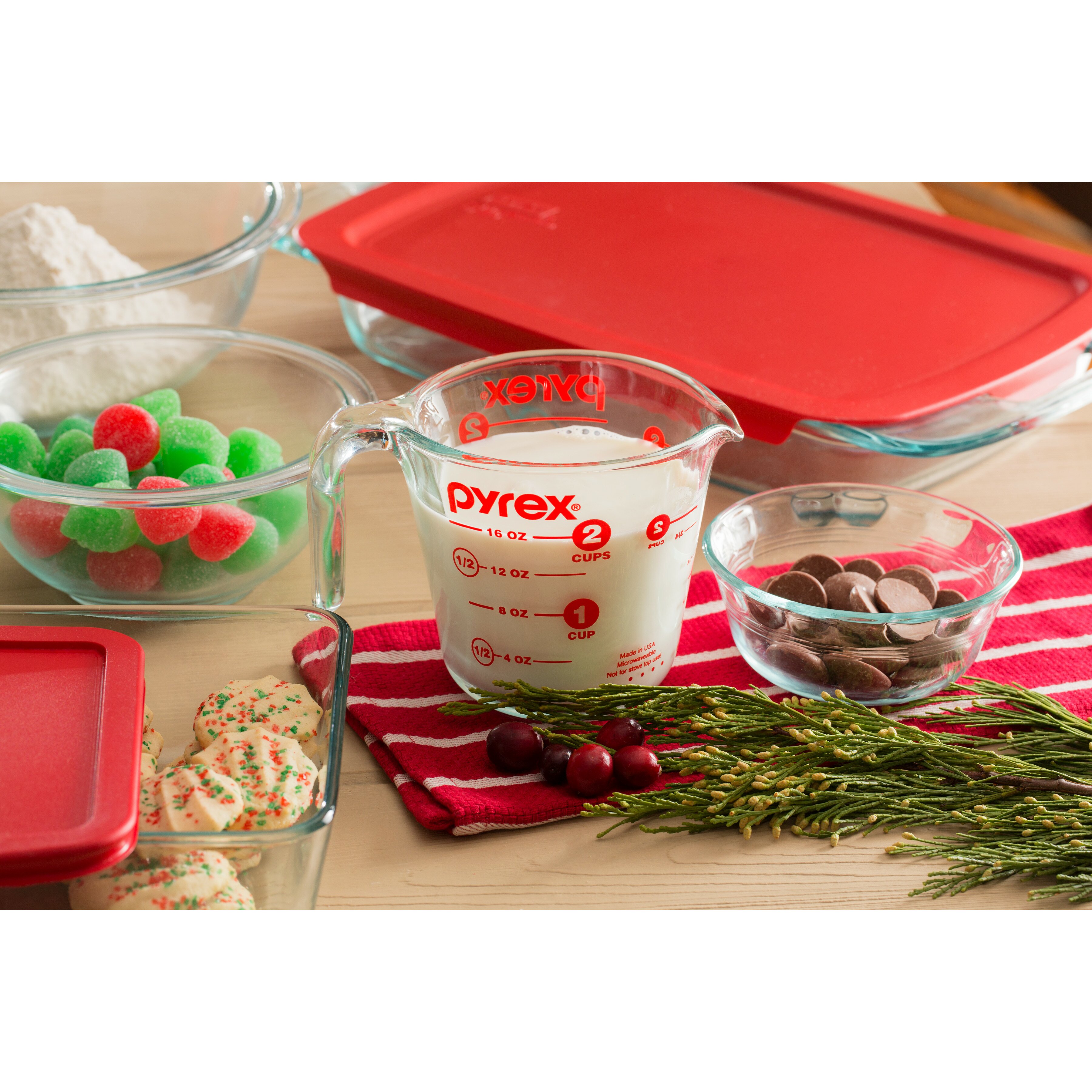 Pyrex 4 Piece Prepware Measuring Cup Set And Reviews Wayfair 8673