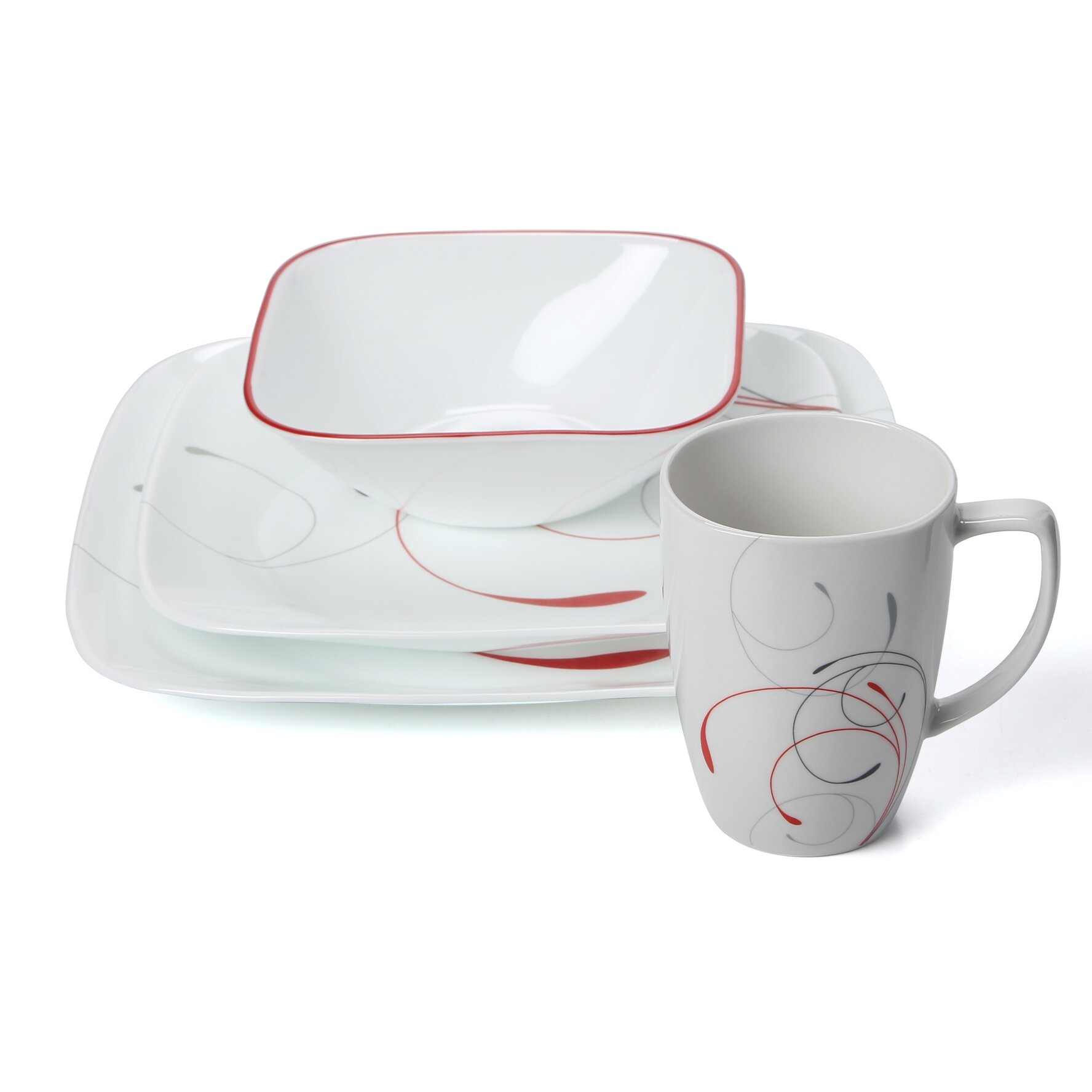 Corelle Splendor 16 Piece Dinnerware Set & Reviews Wayfair