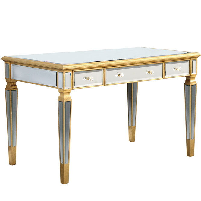 Elegant Lighting Florentine Writing Desk with Drawers & Reviews Wayfair