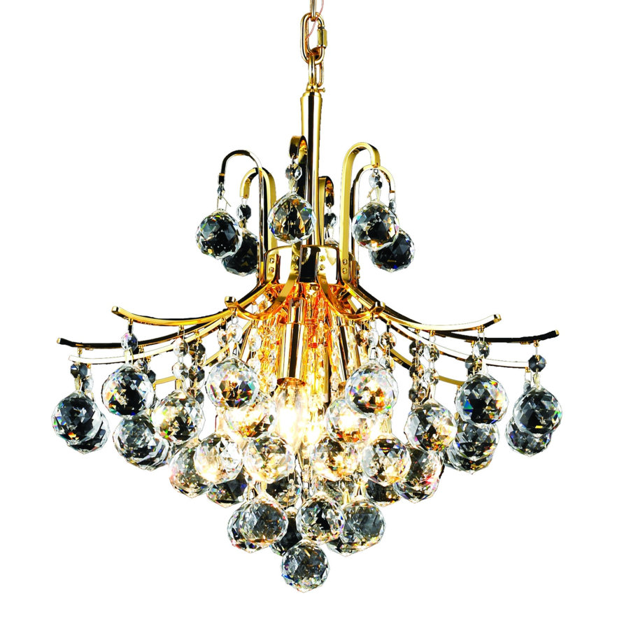 Elegant Lighting Toureg 6 Light Chandelier & Reviews Wayfair
