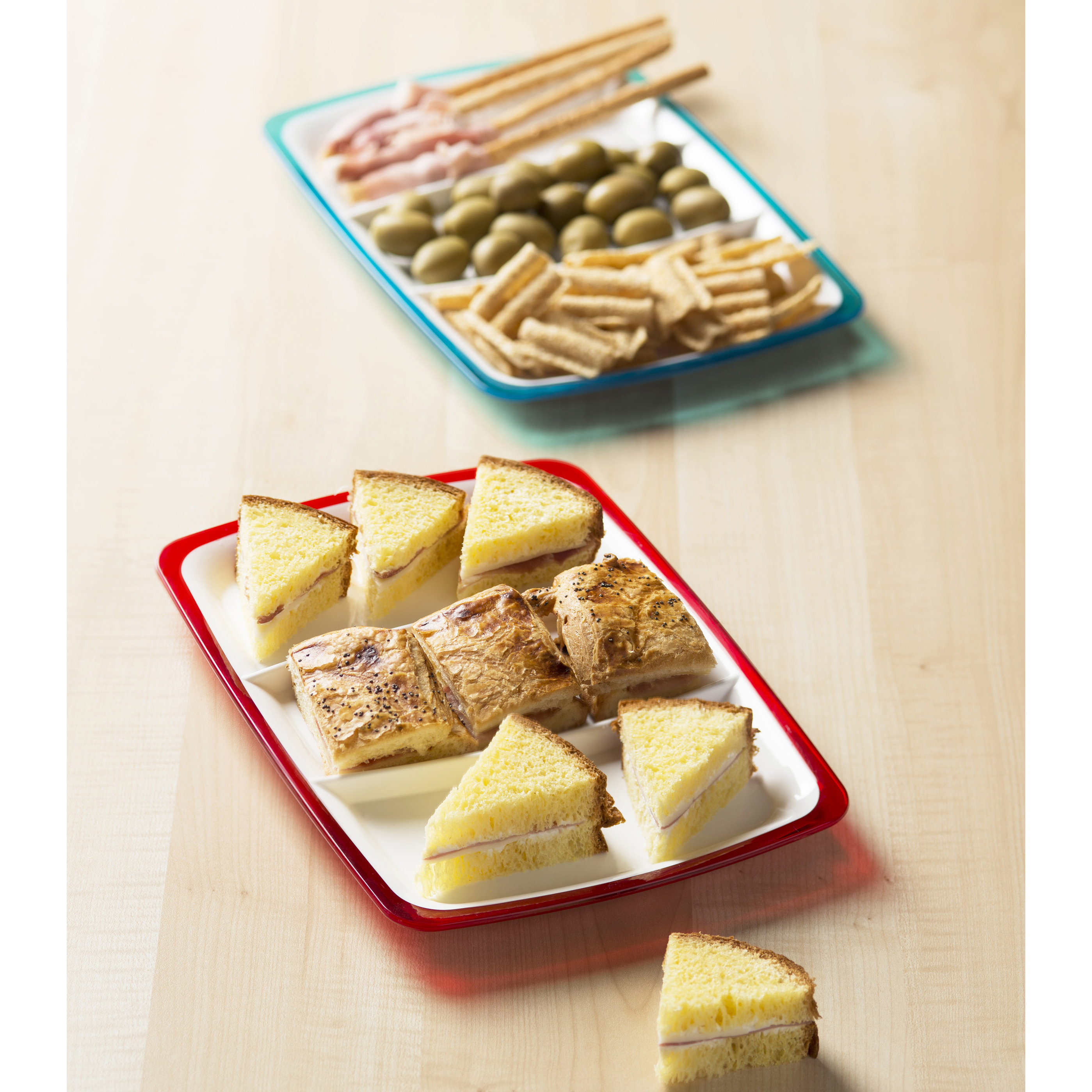 Lorren Home Trends Omada 3 Section Appetizer Divided Serving Dish Wayfair