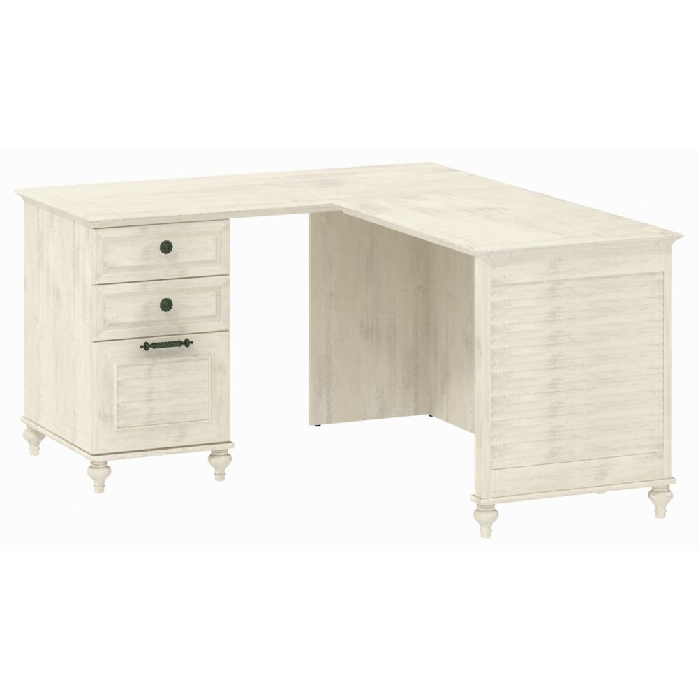 Kathy Ireland Office by Bush Volcano Dusk LShape Executive Desk with Return & Reviews Wayfair