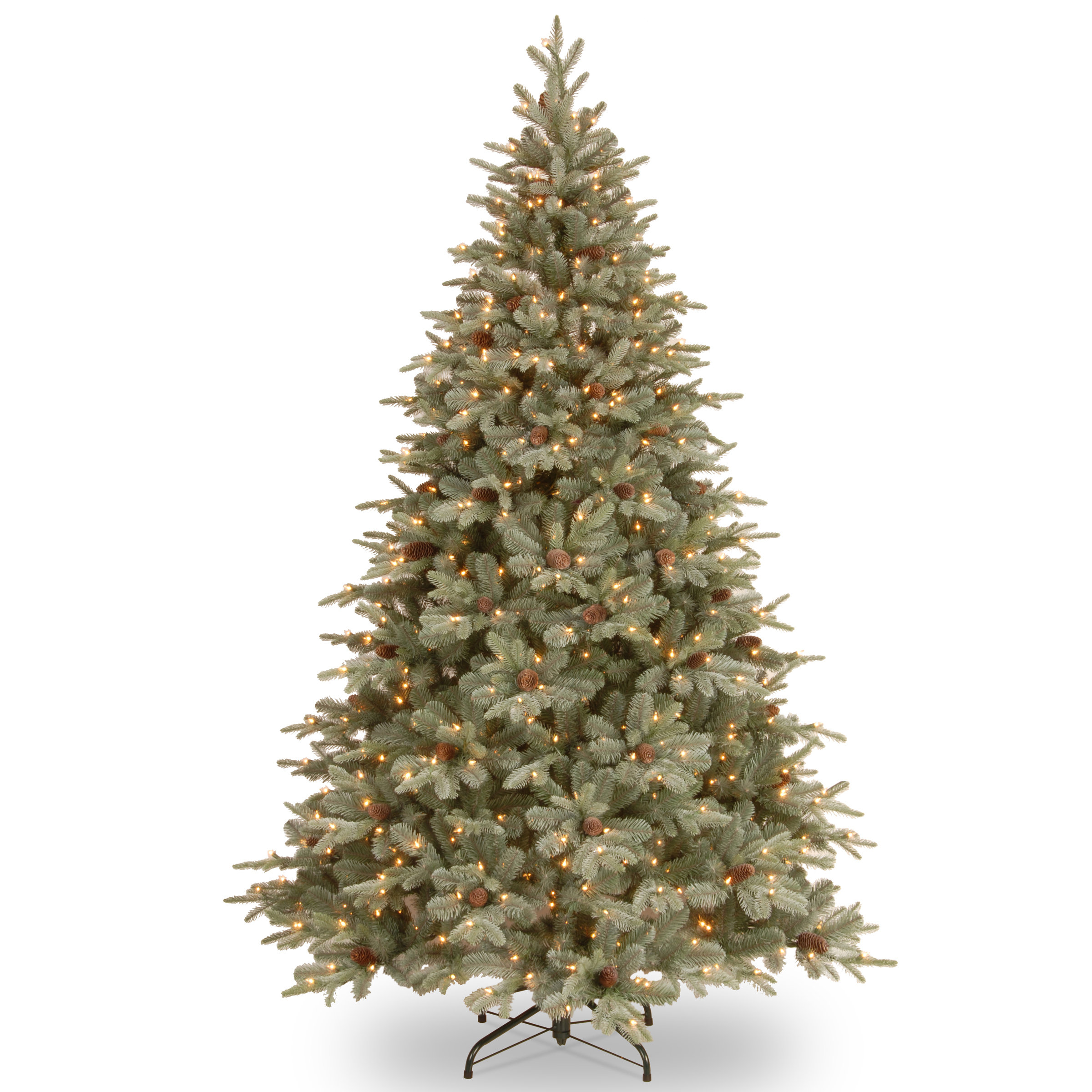 National Tree Co. 7.5' Green Spruce Artificial Christmas Tree with 750