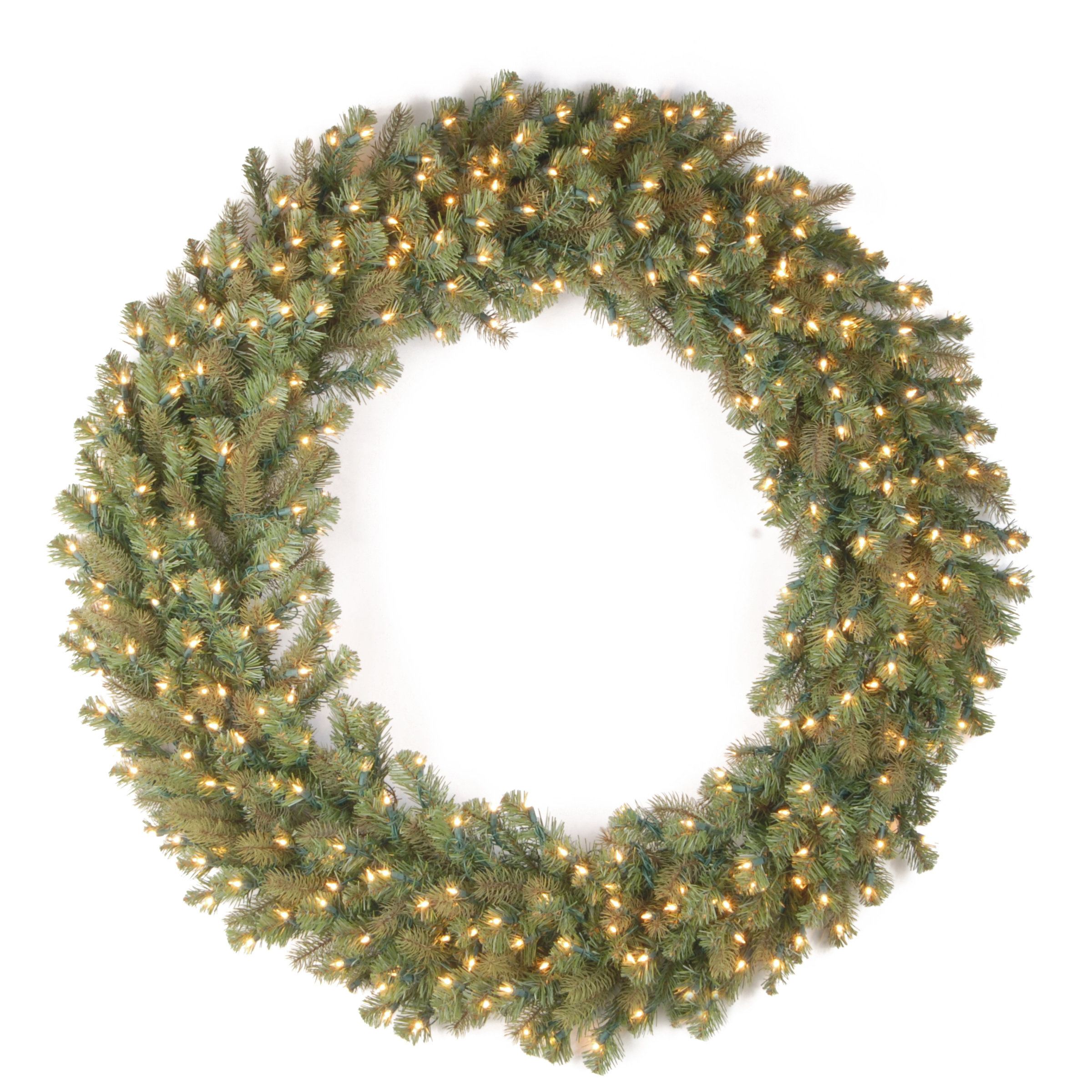 national tree co downswept douglas 48 quot lighted wreath national tree co downswept douglas 48 quot lighted wreath