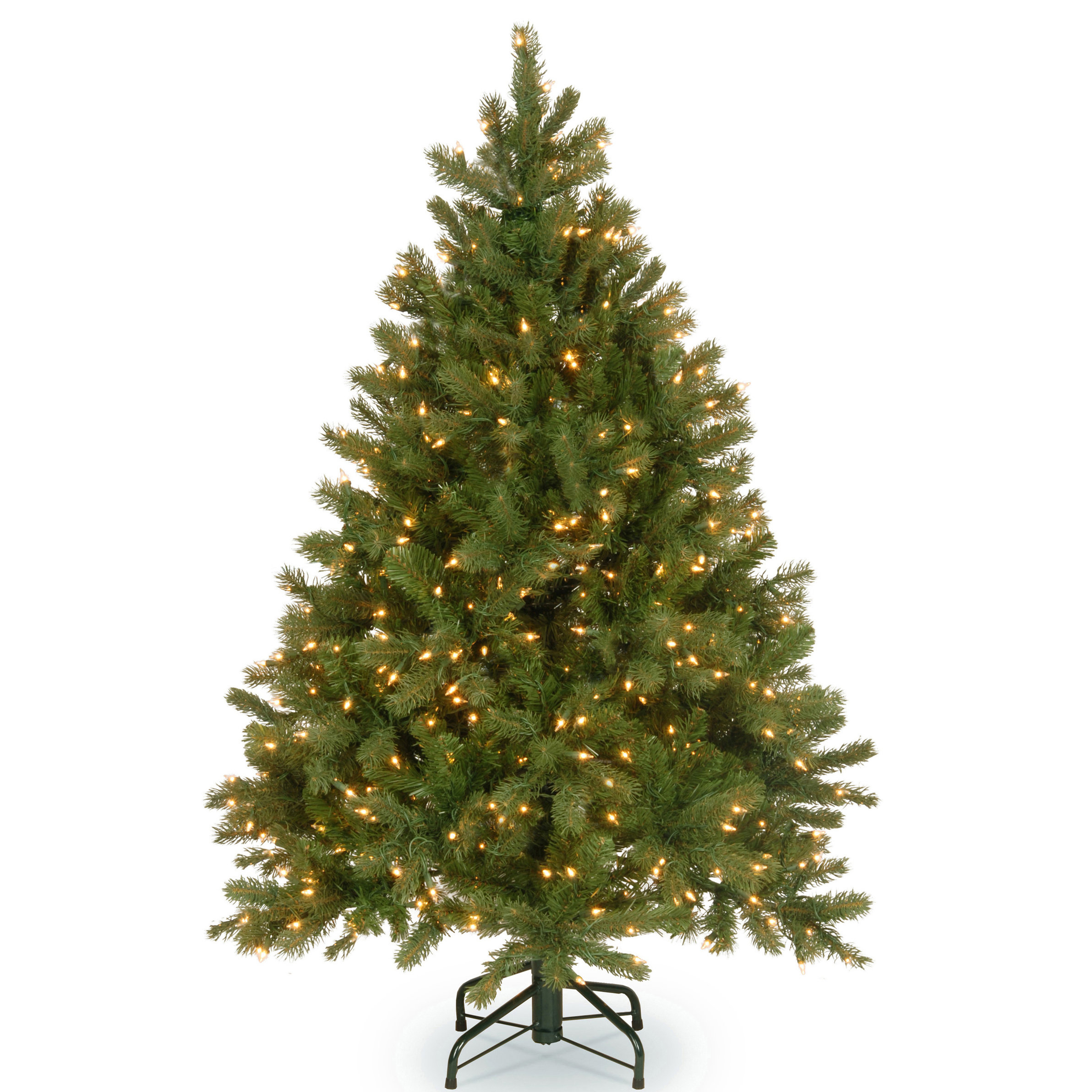 National Tree Co. Downswept Douglas 4.5' Green Fir Artificial Christmas ...