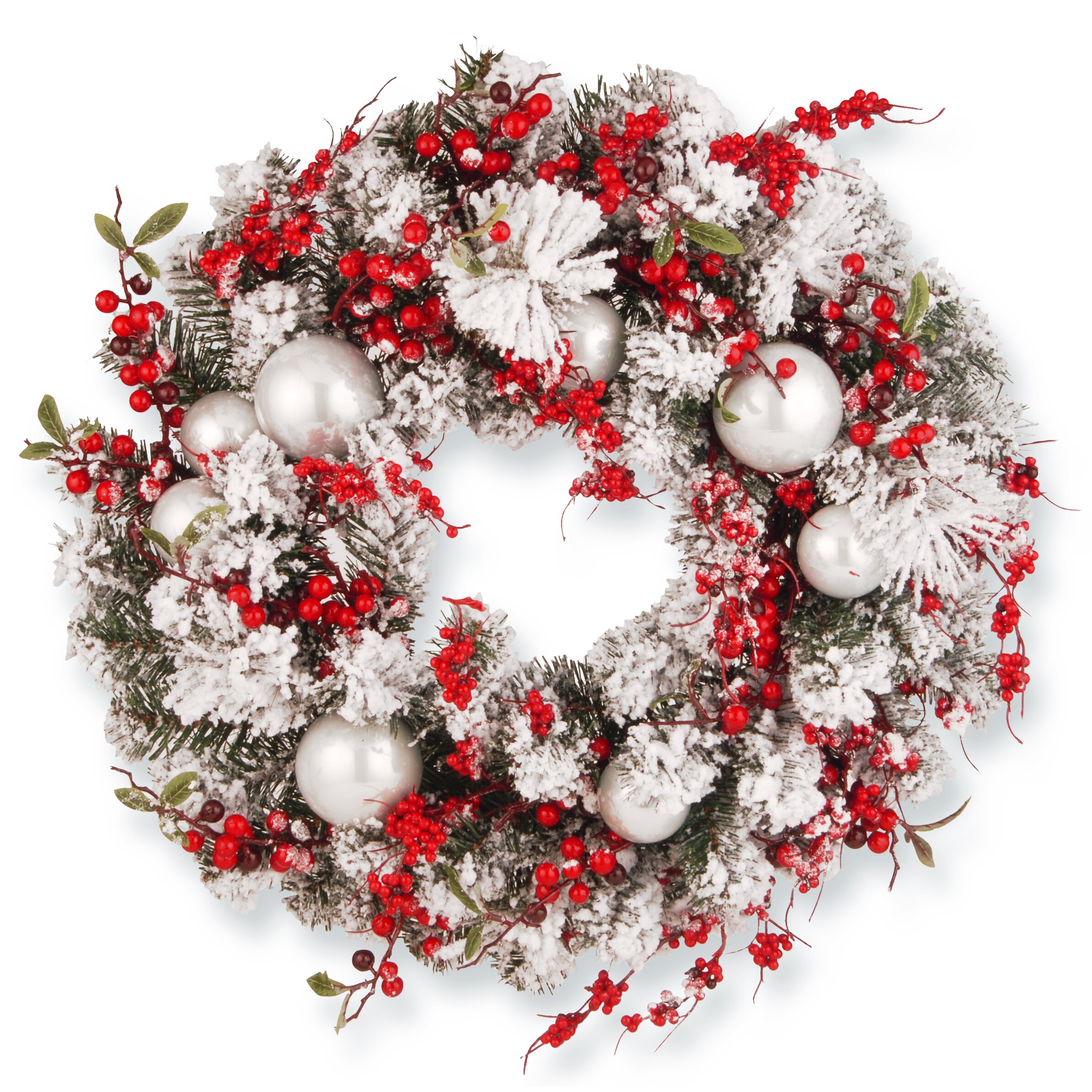 National Tree Co. 24" Christmas Wreath & Reviews  Wayfair