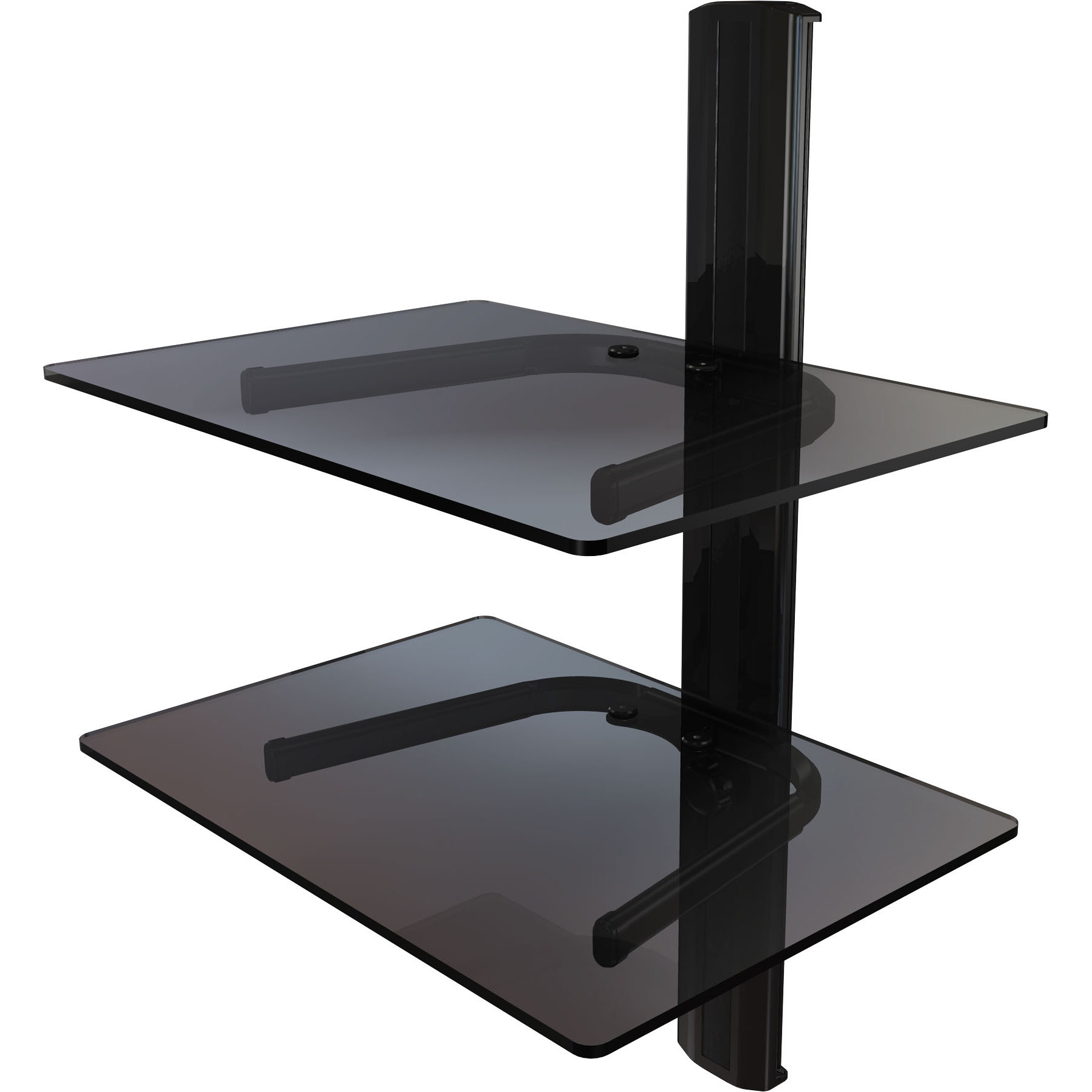 Crimson AV Dual Shelf Wall Mount System with Cable Management & Reviews ...