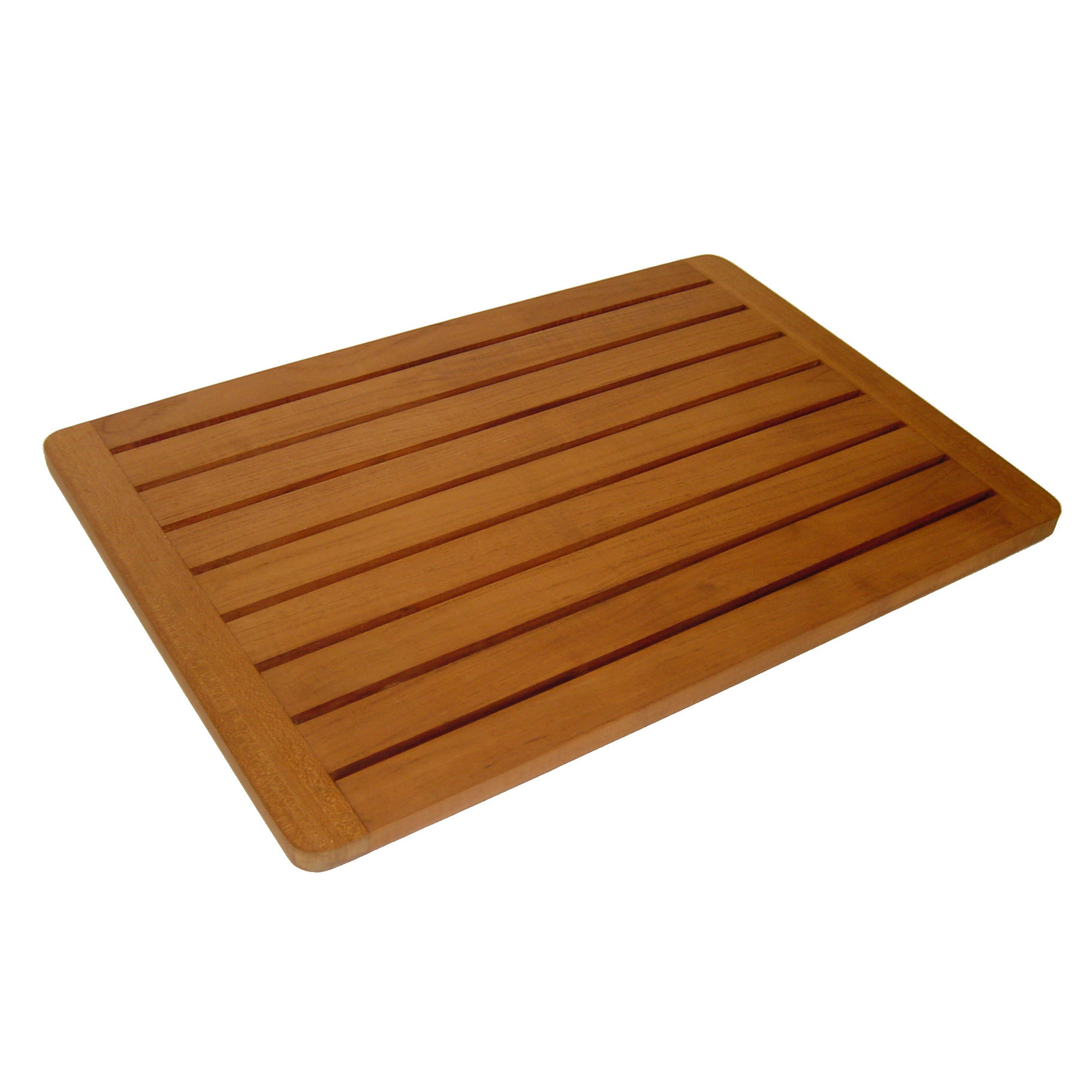 Aqua Teak Spa Teak Bath and Shower Mat & Reviews | Wayfair