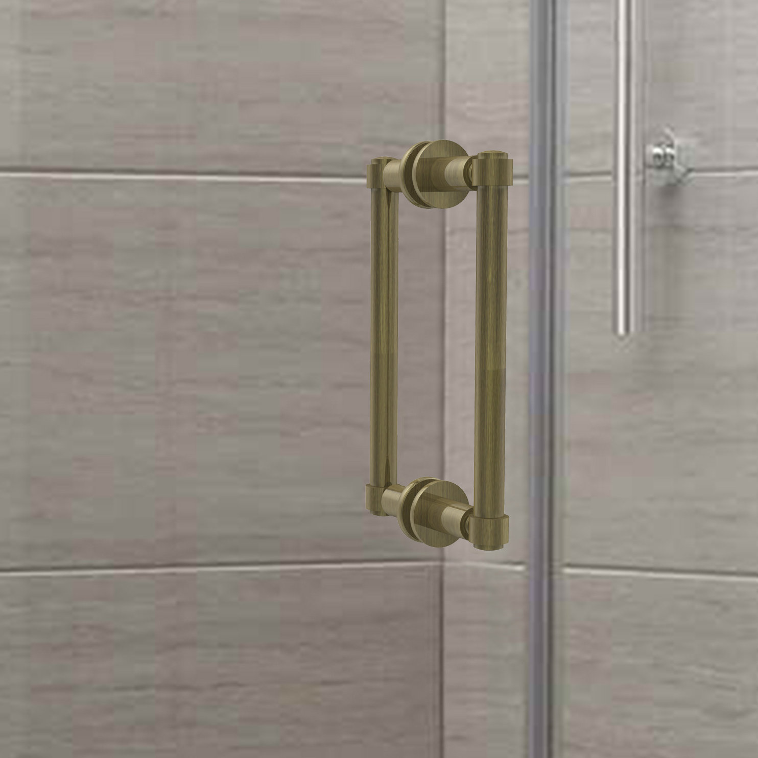 Allied Brass Back to Back Shower Door Pull Wayfair