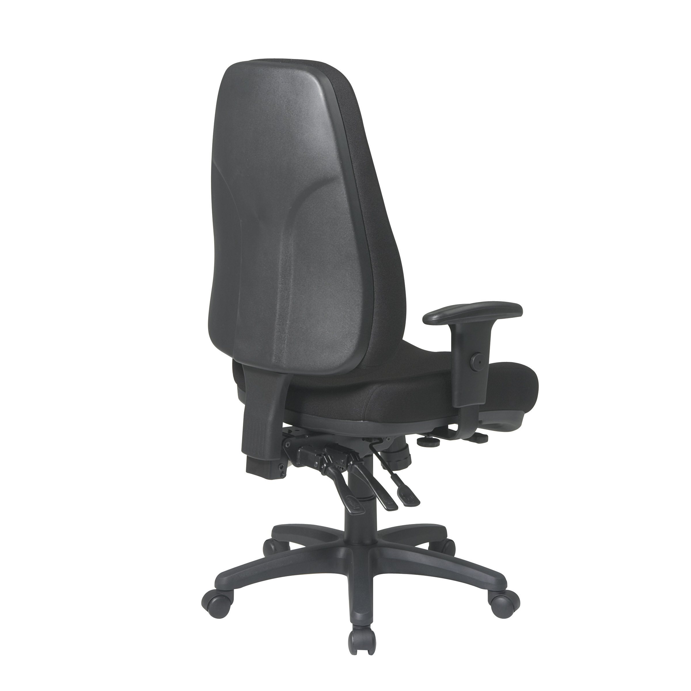 Office Star Worksmart HighBack Office Chair with 2Way Adjustable Arms