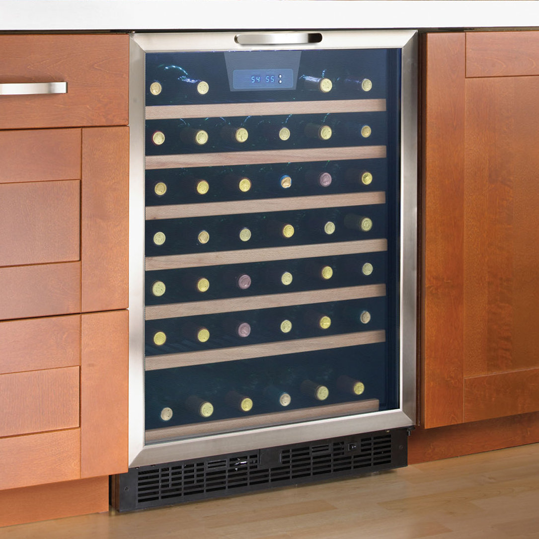 Danby 50 Bottle Single Zone BuiltIn and Freestanding Wine Refrigerator