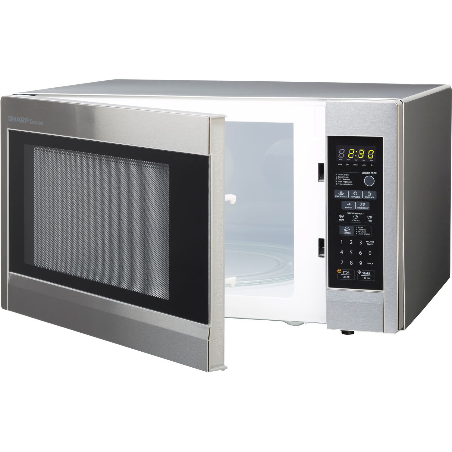 Sharp 1.8 Cu. Ft. 1100W Countertop Microwave & Reviews Wayfair