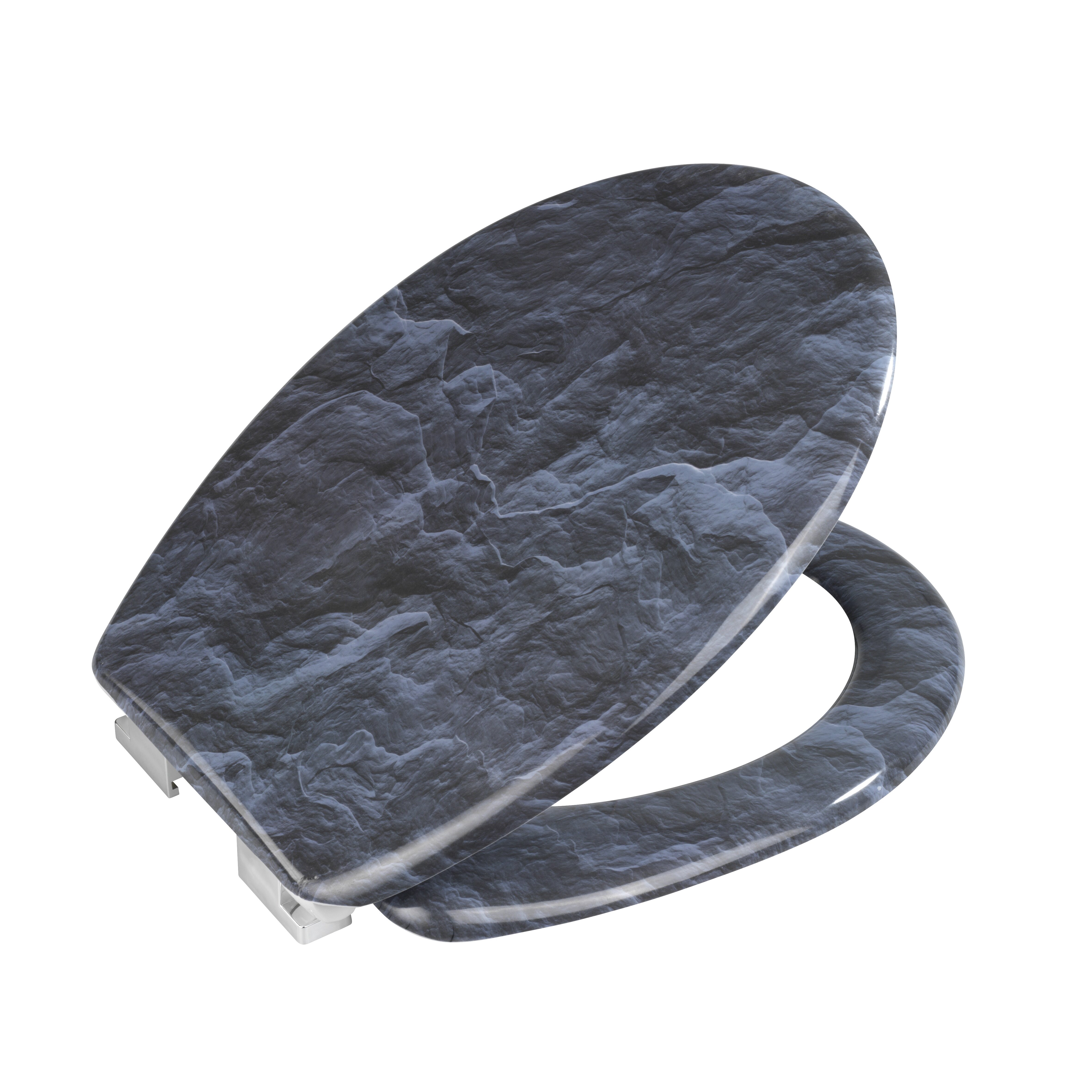 Wenko Slate Rock Toilet seat sticker & Reviews | Wayfair UK