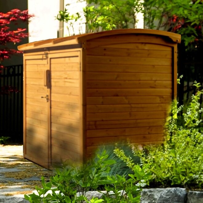 Leisure Season 5 Ft. W x 3 Ft. D Wooden Storage Shed 