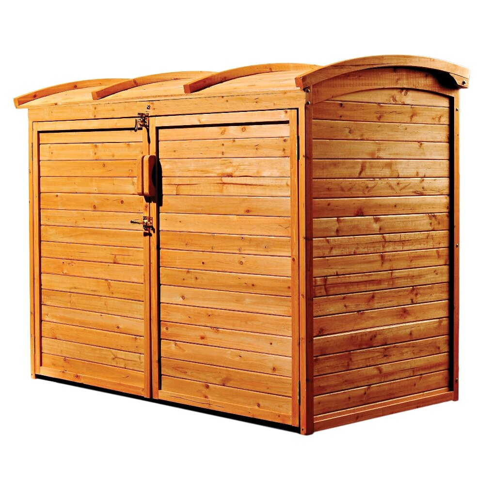 Leisure Season 5 F   t. W x 3 Ft. D Wooden Storage Shed 