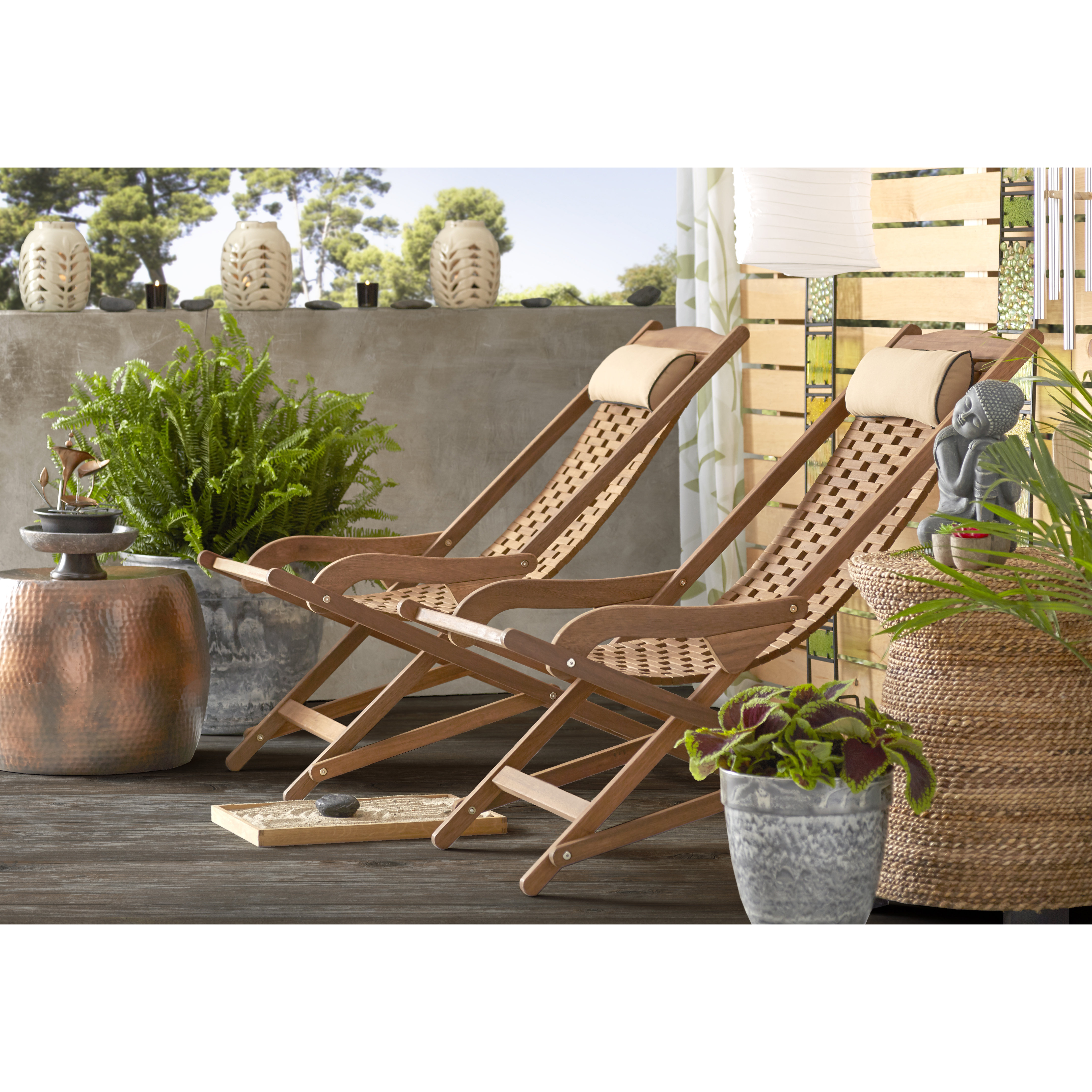 Outdoor Interiors Original Swing Lounger & Reviews | Wayfair