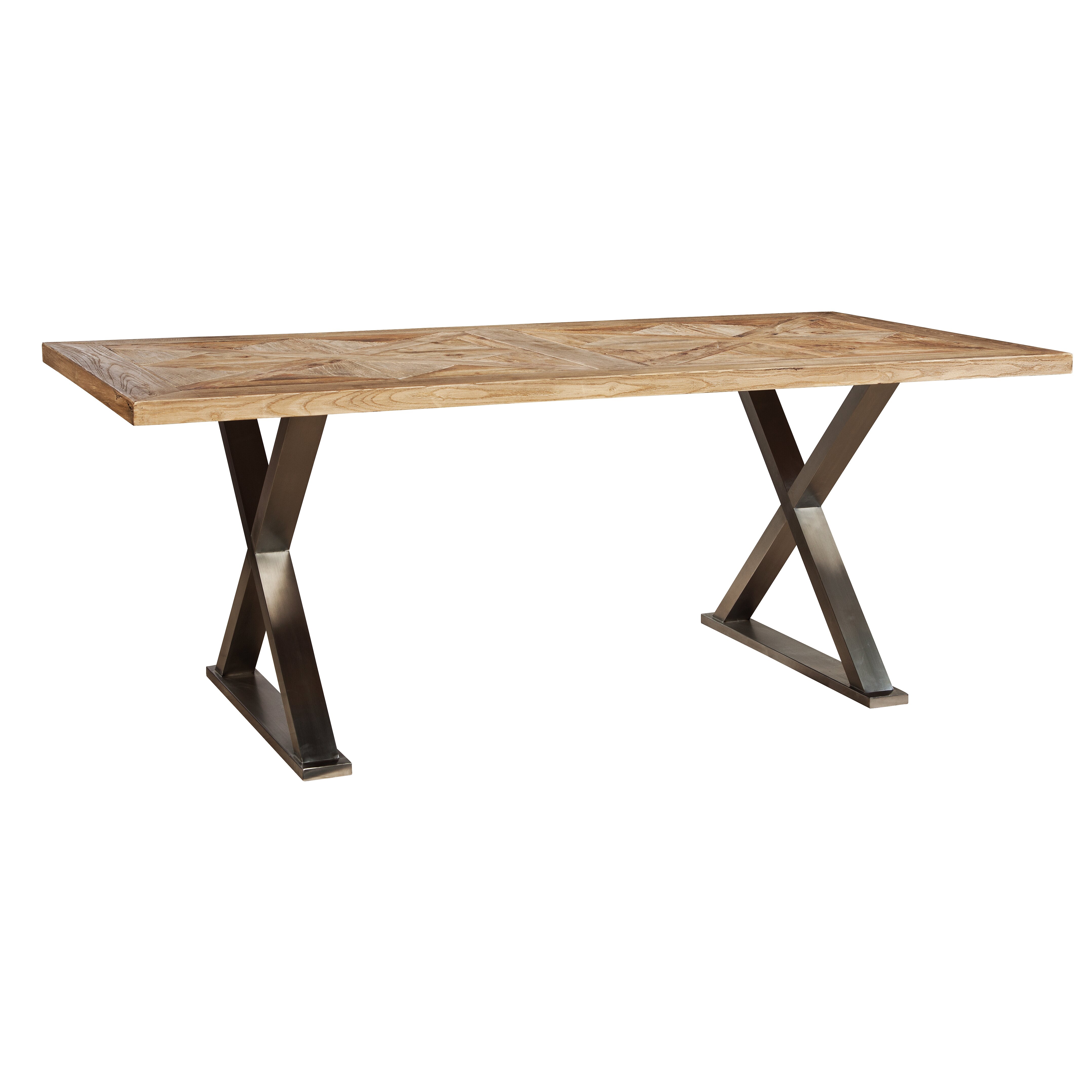 Round Cross Leg Dining Table / Our tops are crafted from hand selected