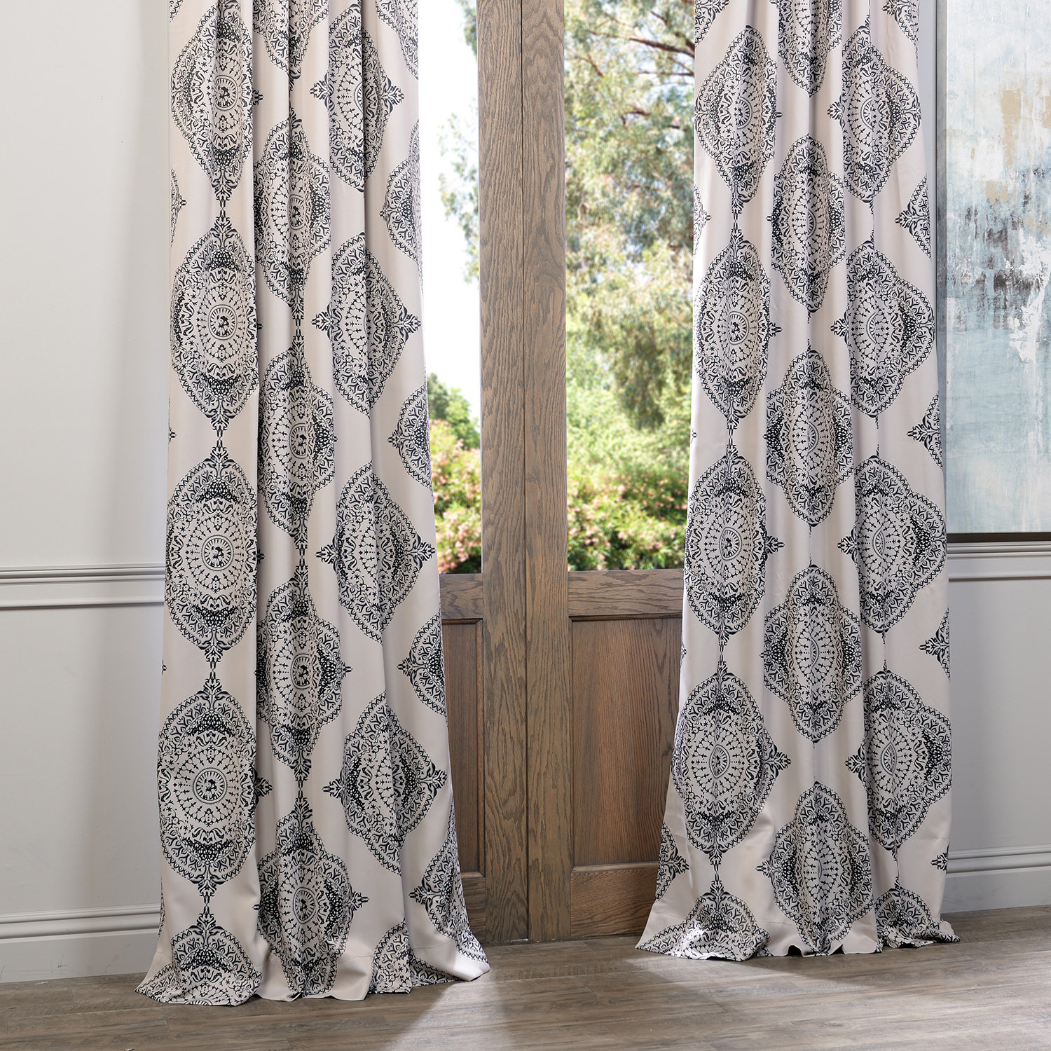 Half Price Drapes Henna Blackout Thermal Single Curtain Panel & Reviews