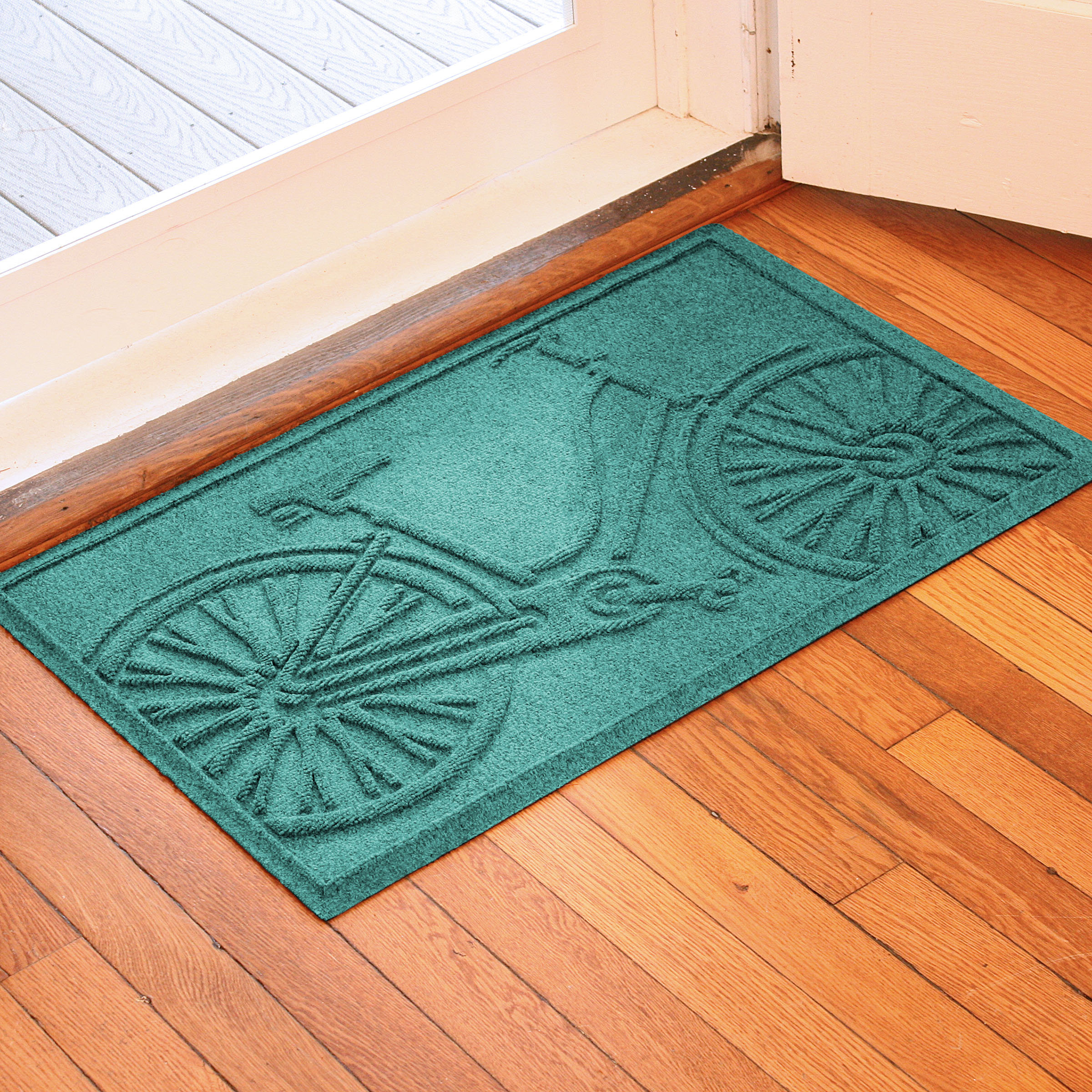 Bungalow Flooring Aqua Shield Bicycle Doormat & Reviews Wayfair