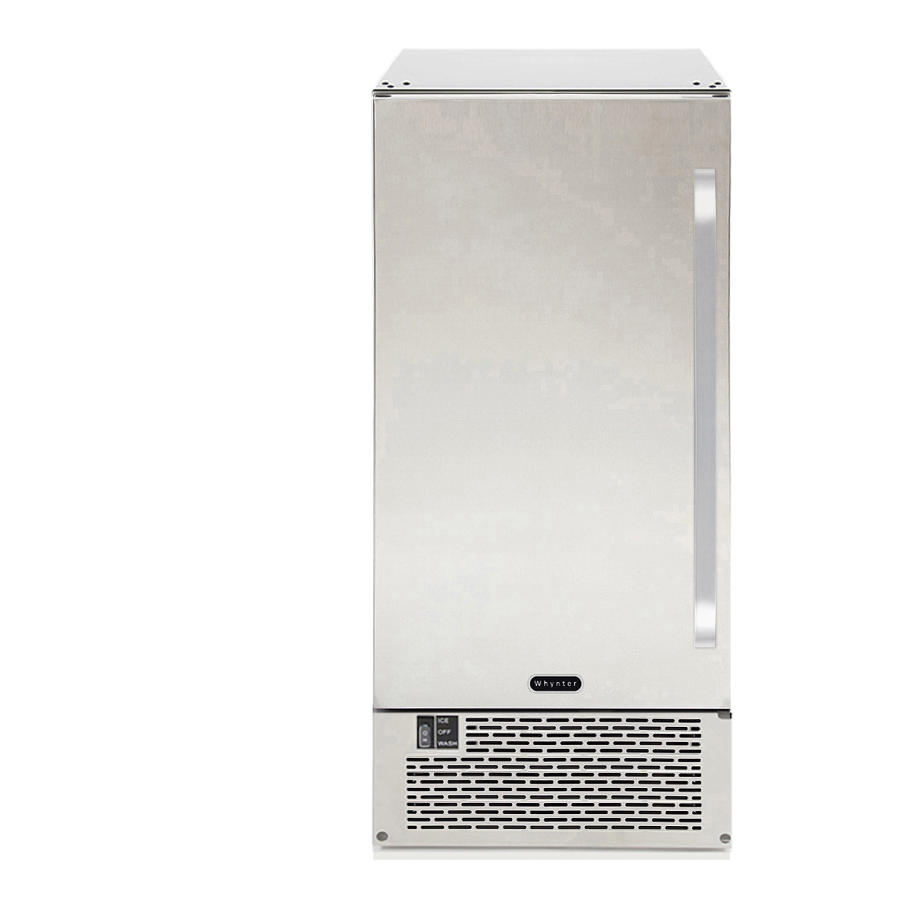 Whynter 15" W 50 lb. BuiltIn Clear Ice Maker & Reviews Wayfair