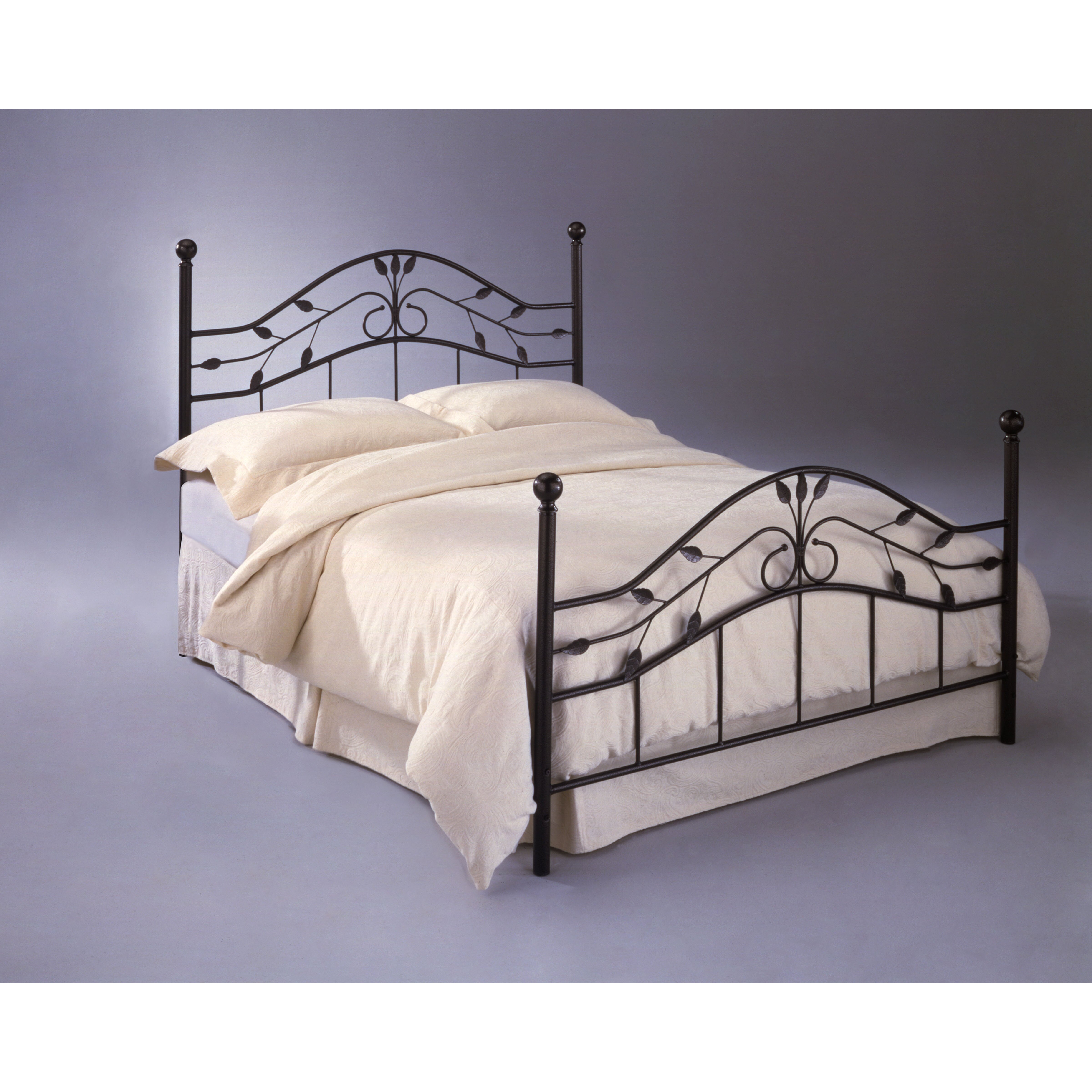 Fashion Bed Group Sycamore Metal Headboard and Footboard ...