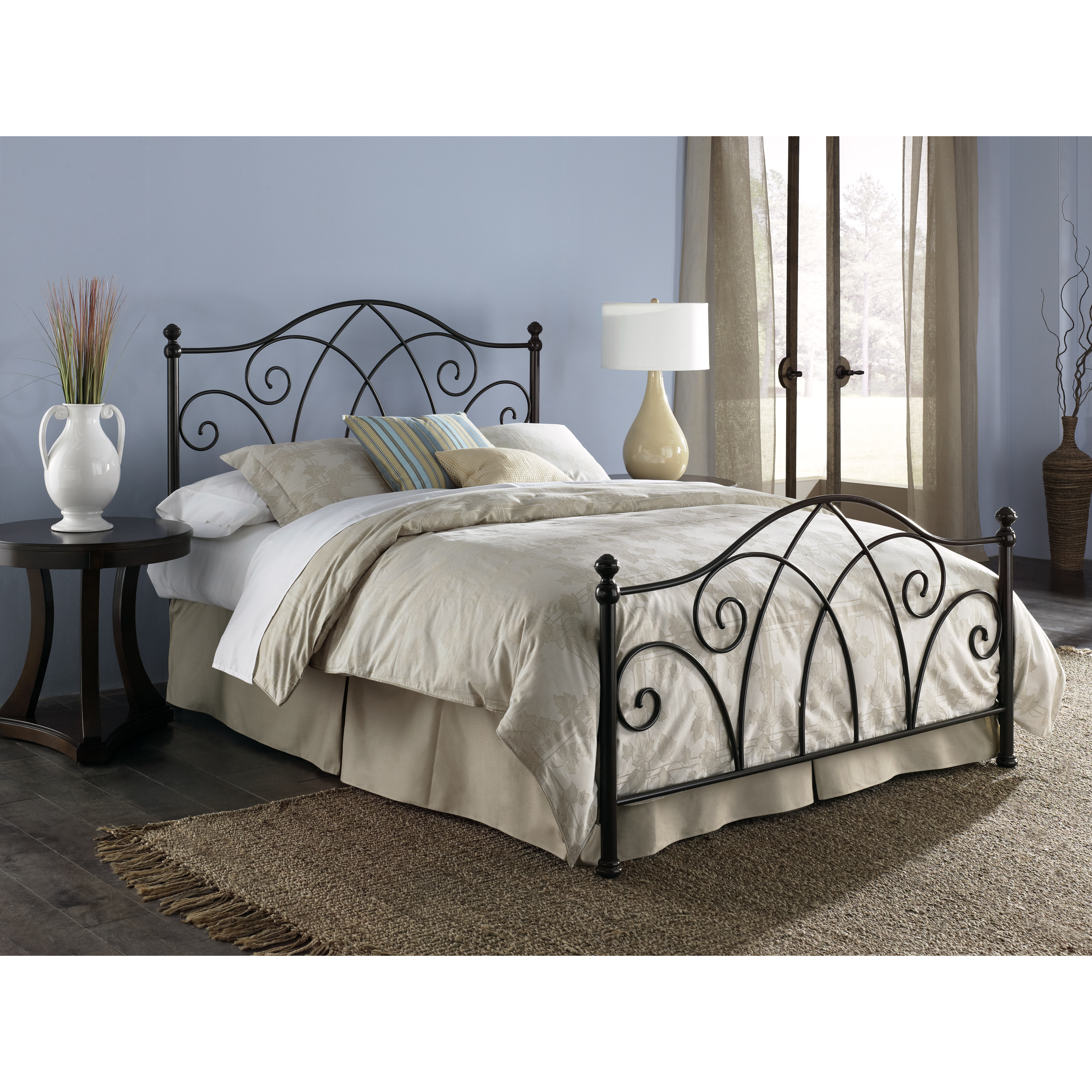 Fashion Bed Group Deland Metal Headboard Reviews Wayfair   Fashion Bed Group Deland Metal Headboard B12A1 