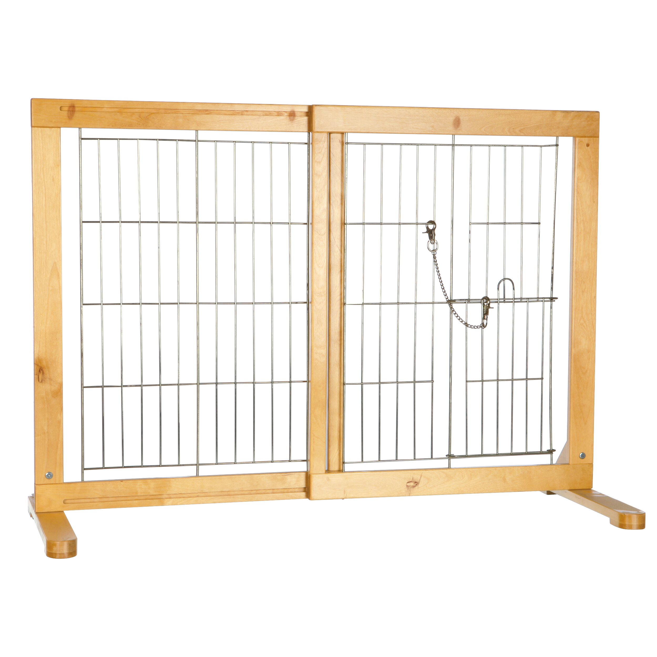 Trixie Free Standing Barrier with Walk-Thru Pet Door Dog Gate | Wayfair