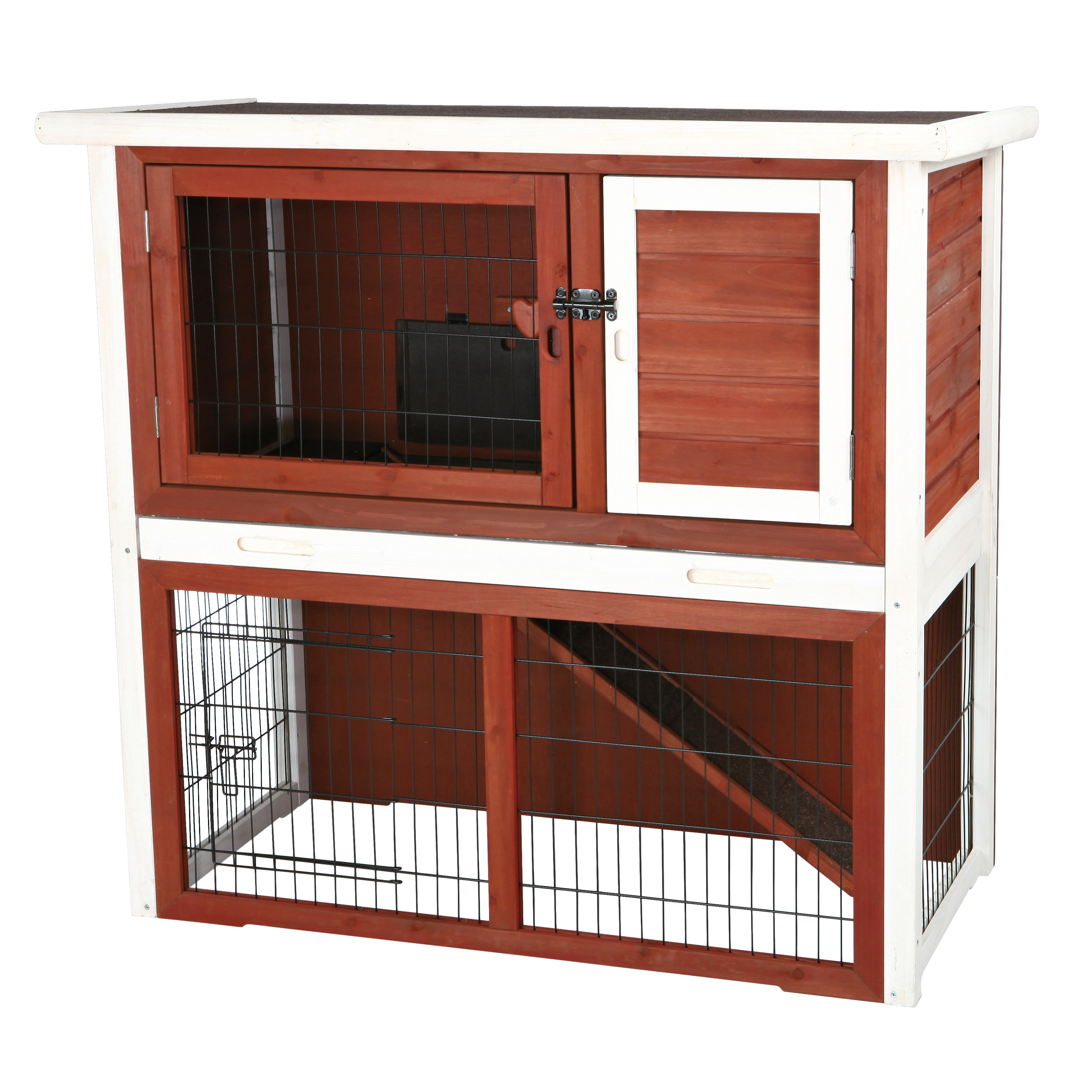 Trixie Small Animal Hutch with Sloped Roof & Reviews Wayfair