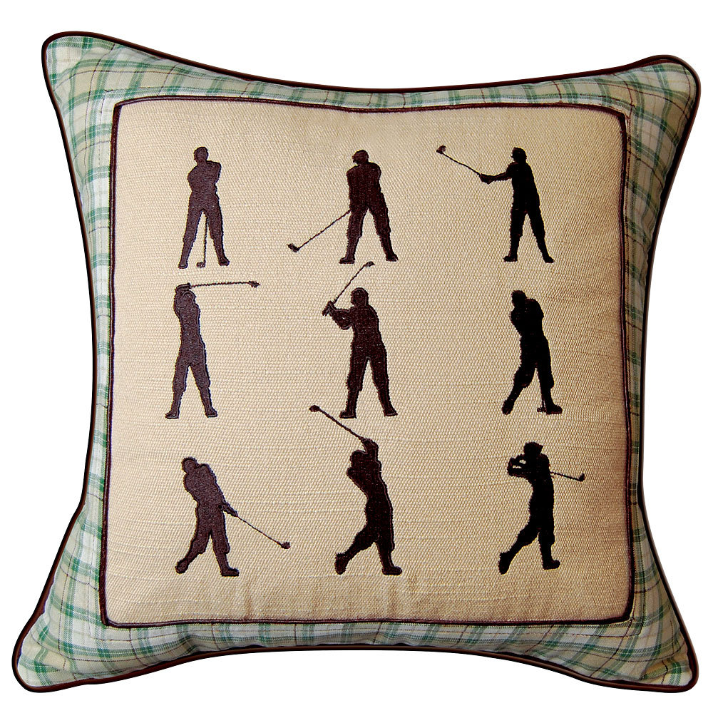 Rightside Design In the Fairway the Perfect Swing Golf Throw Pillow & Reviews Wayfair