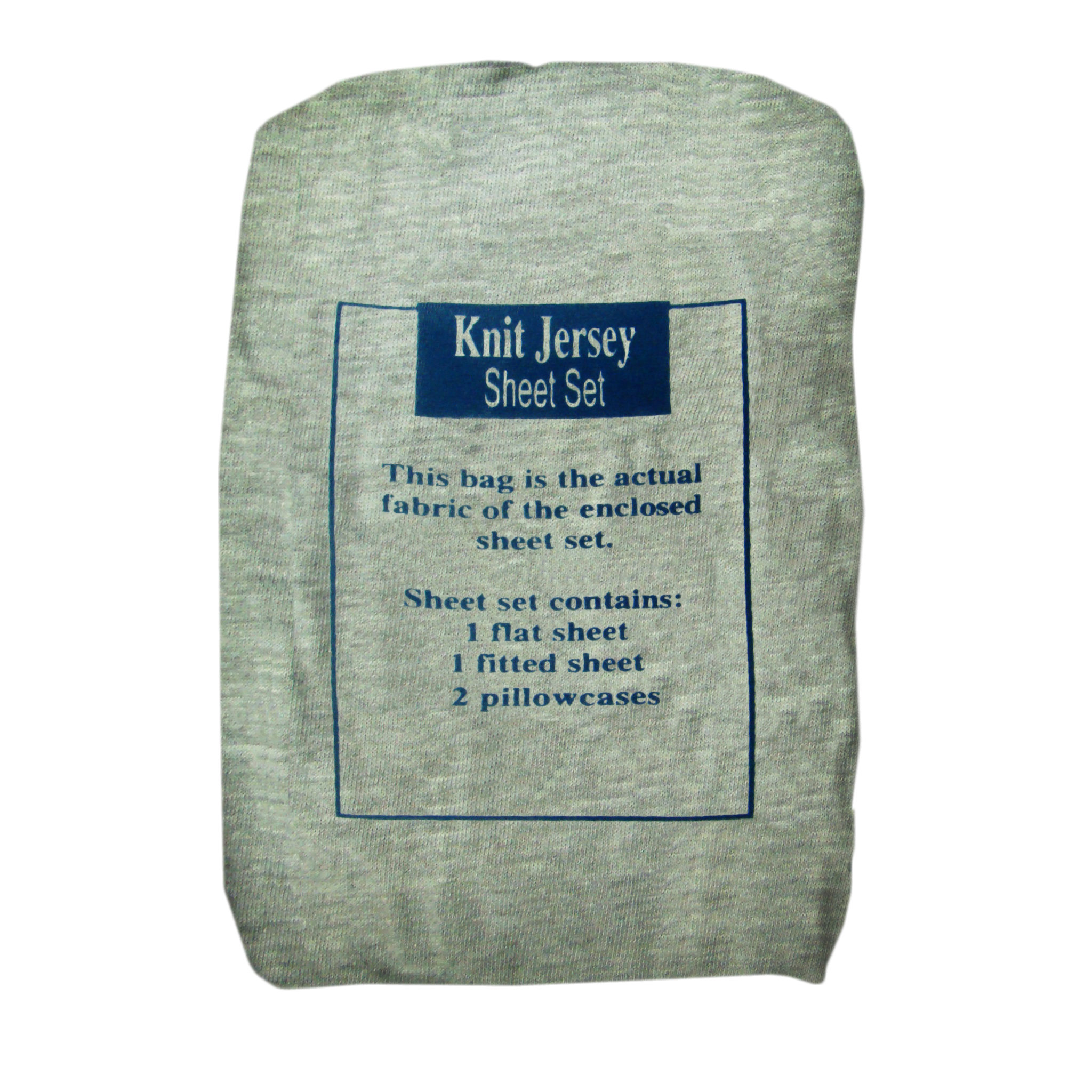 Textiles Plus Inc. Solid Jersey Knit Sheet Set & Reviews | Wayfair