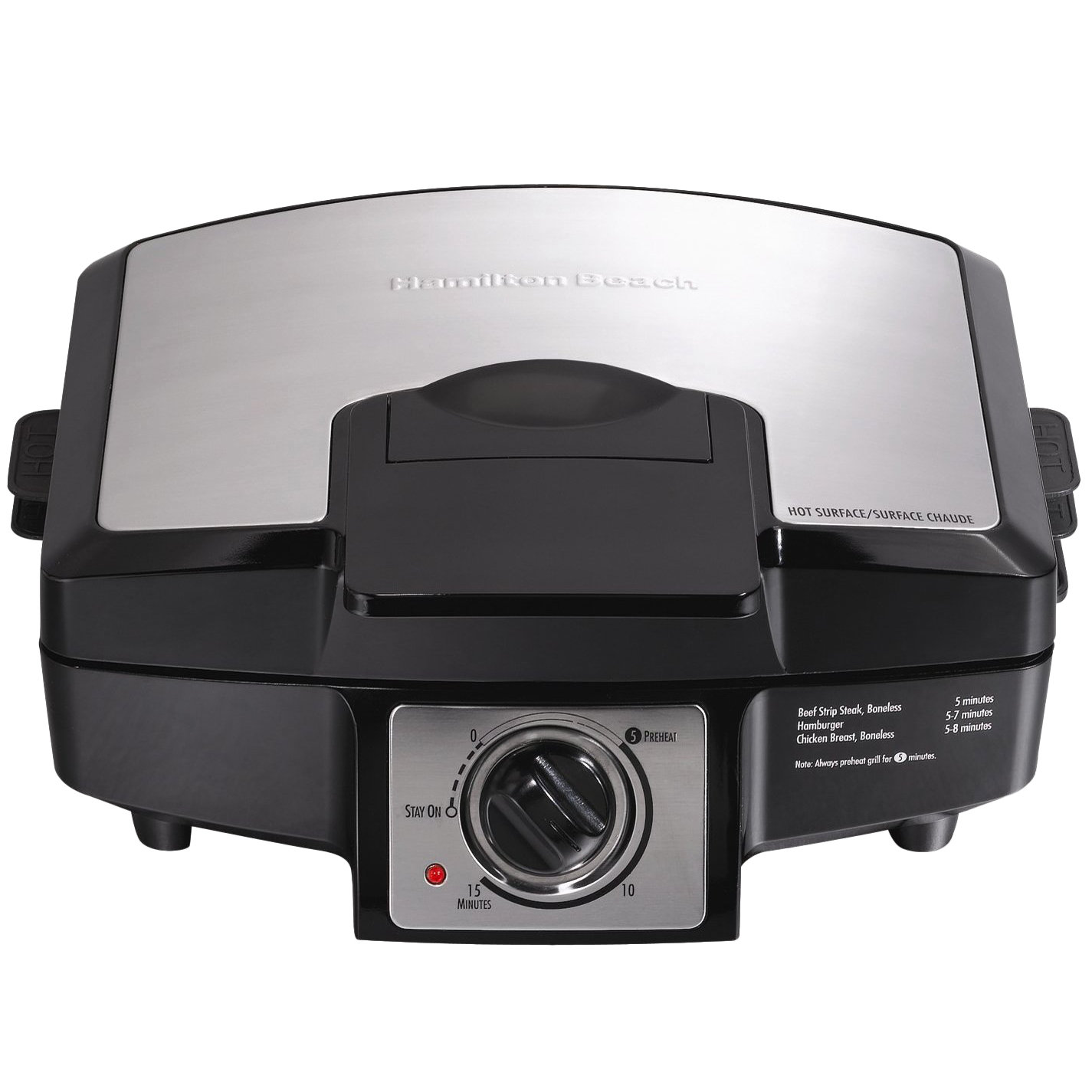 Hamilton Beach Easy Clean Indoor Grill & Reviews Wayfair