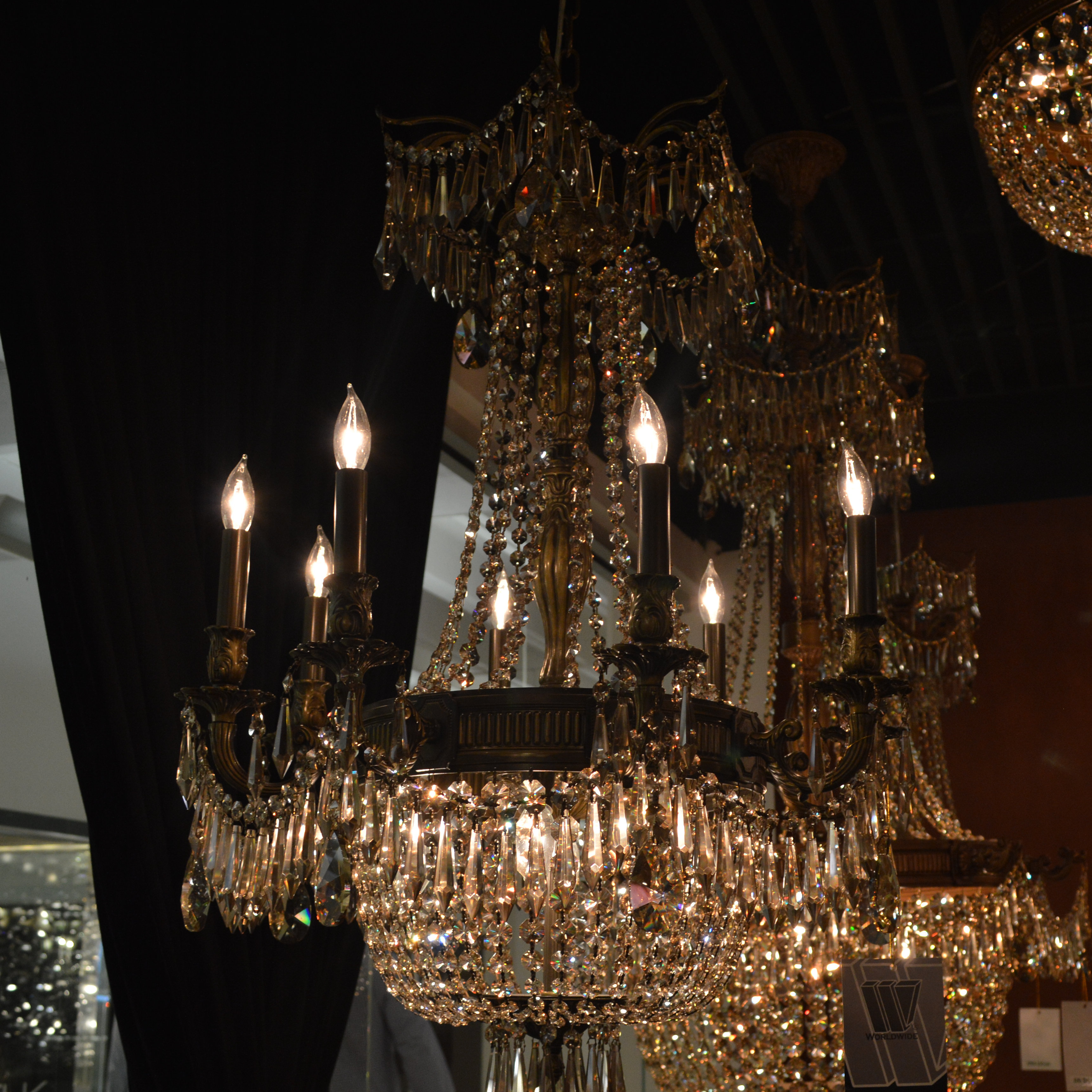 Worldwide Lighting Winchester 12 Light Crystal Chandelier Wayfair