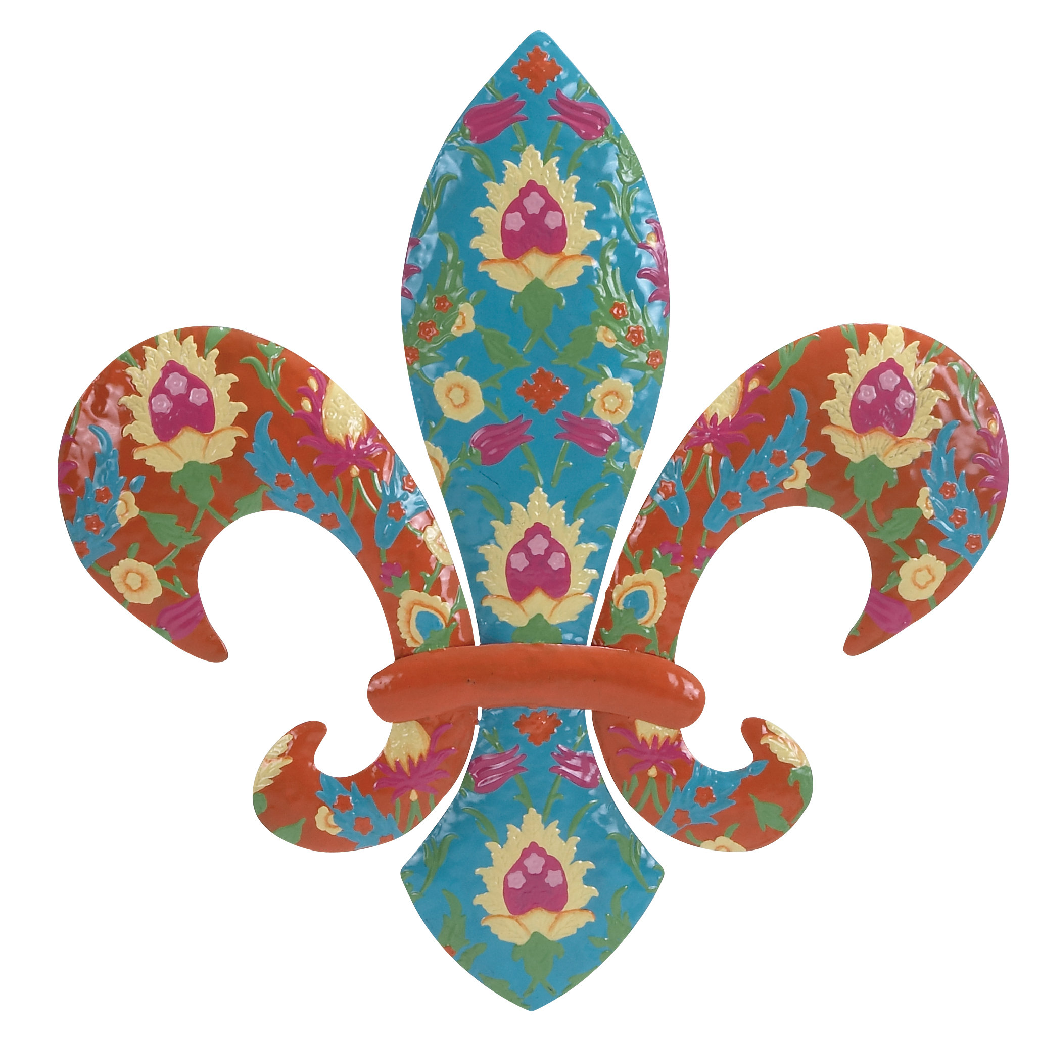 Woodland Imports Fleur De Lis Wall Décor & Reviews Wayfair