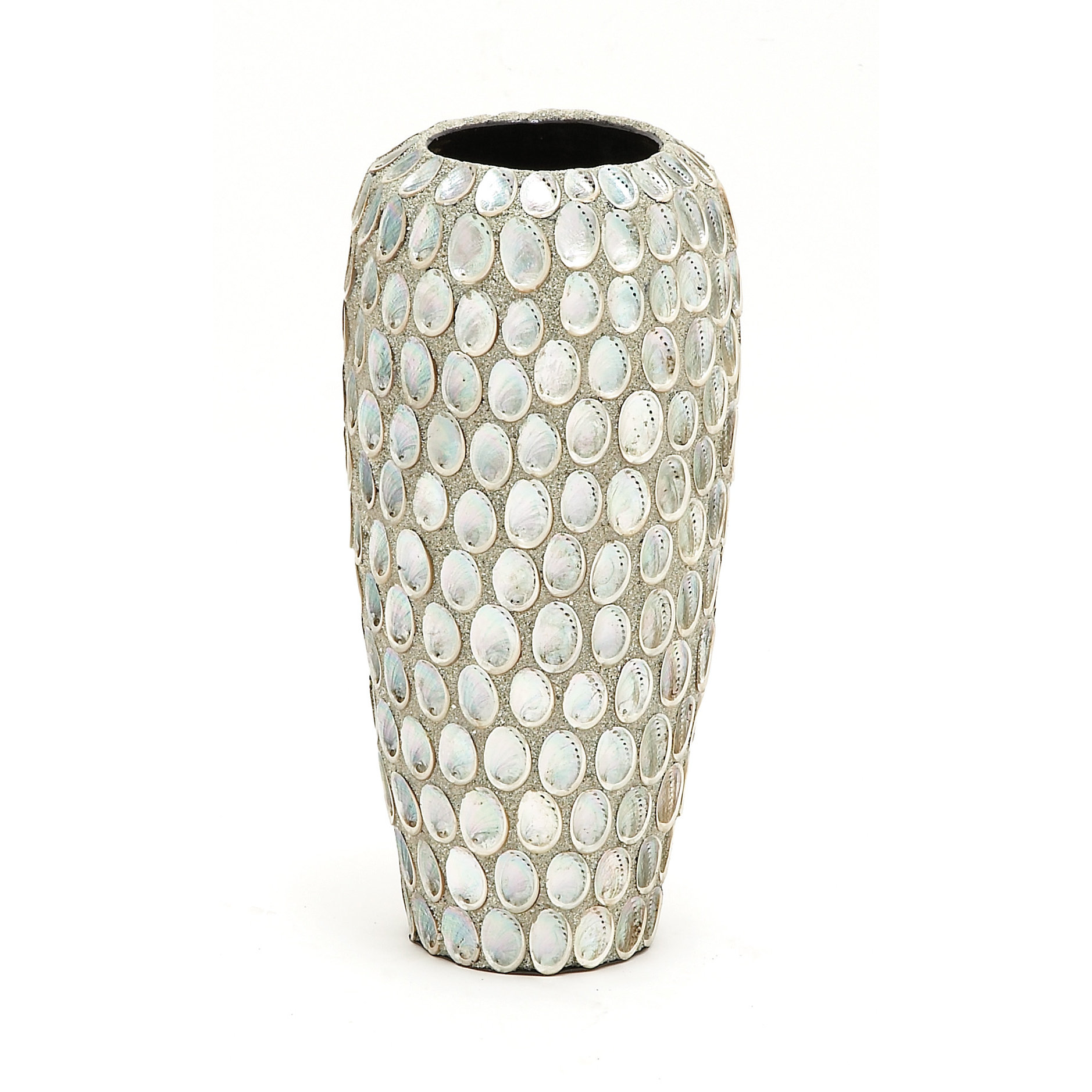 Woodland Imports Ceramic Sea Shell Vase & Reviews Wayfair