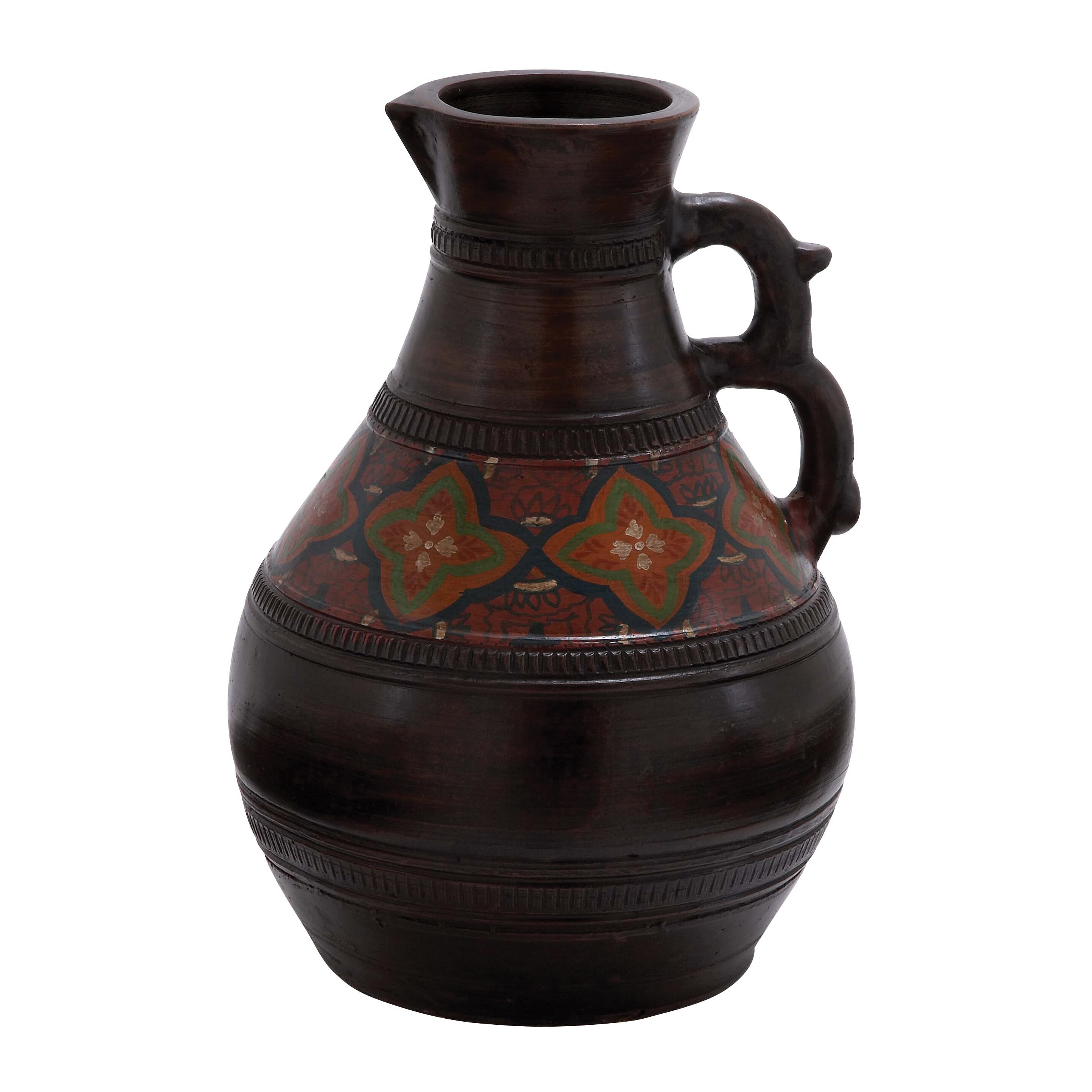 Woodland Imports Terracotta Pitcher & Reviews | Wayfair