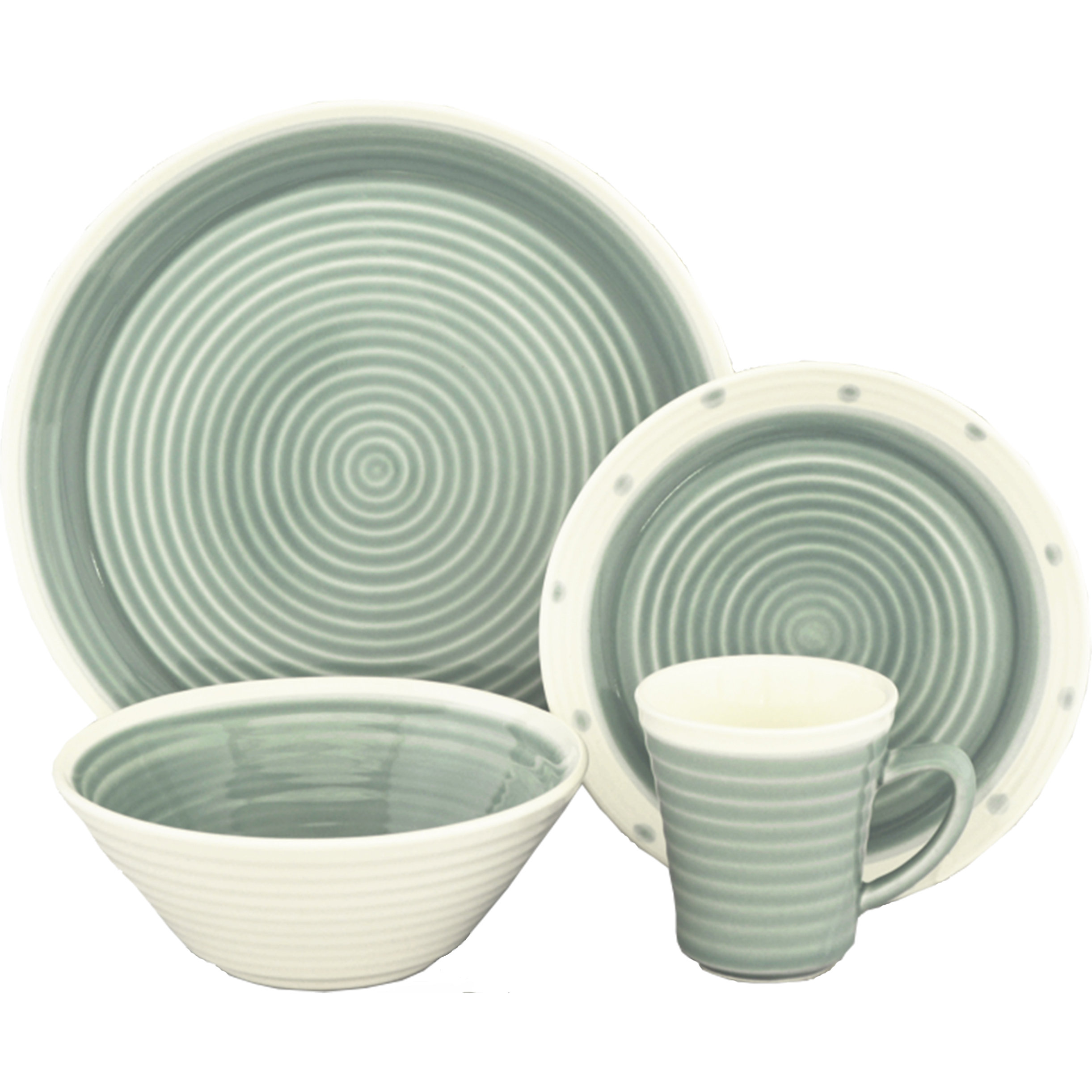 Sango Rico 16 Piece Dinnerware Set & Reviews Wayfair