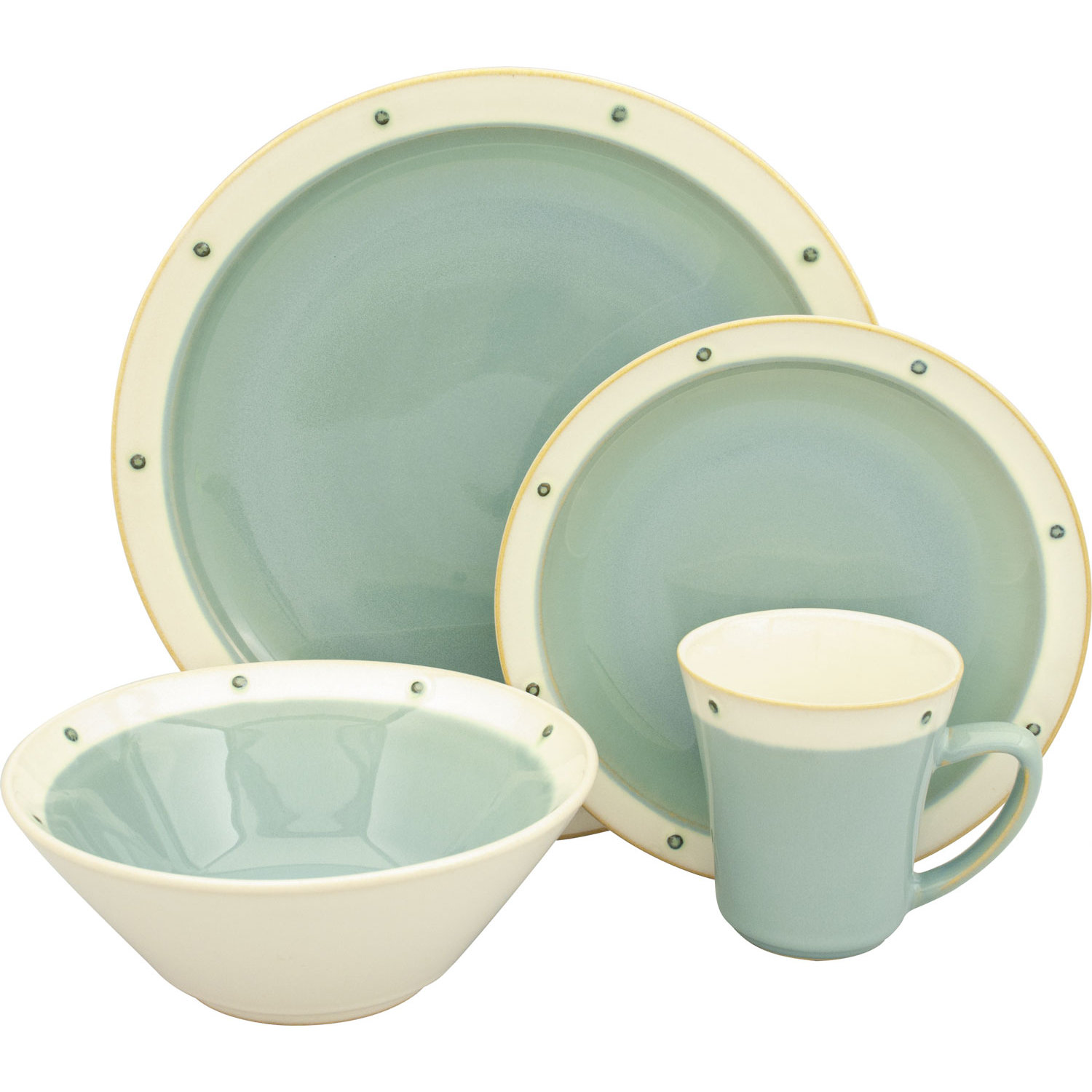 Sango Newport 16 Piece Dinnerware Set & Reviews Wayfair