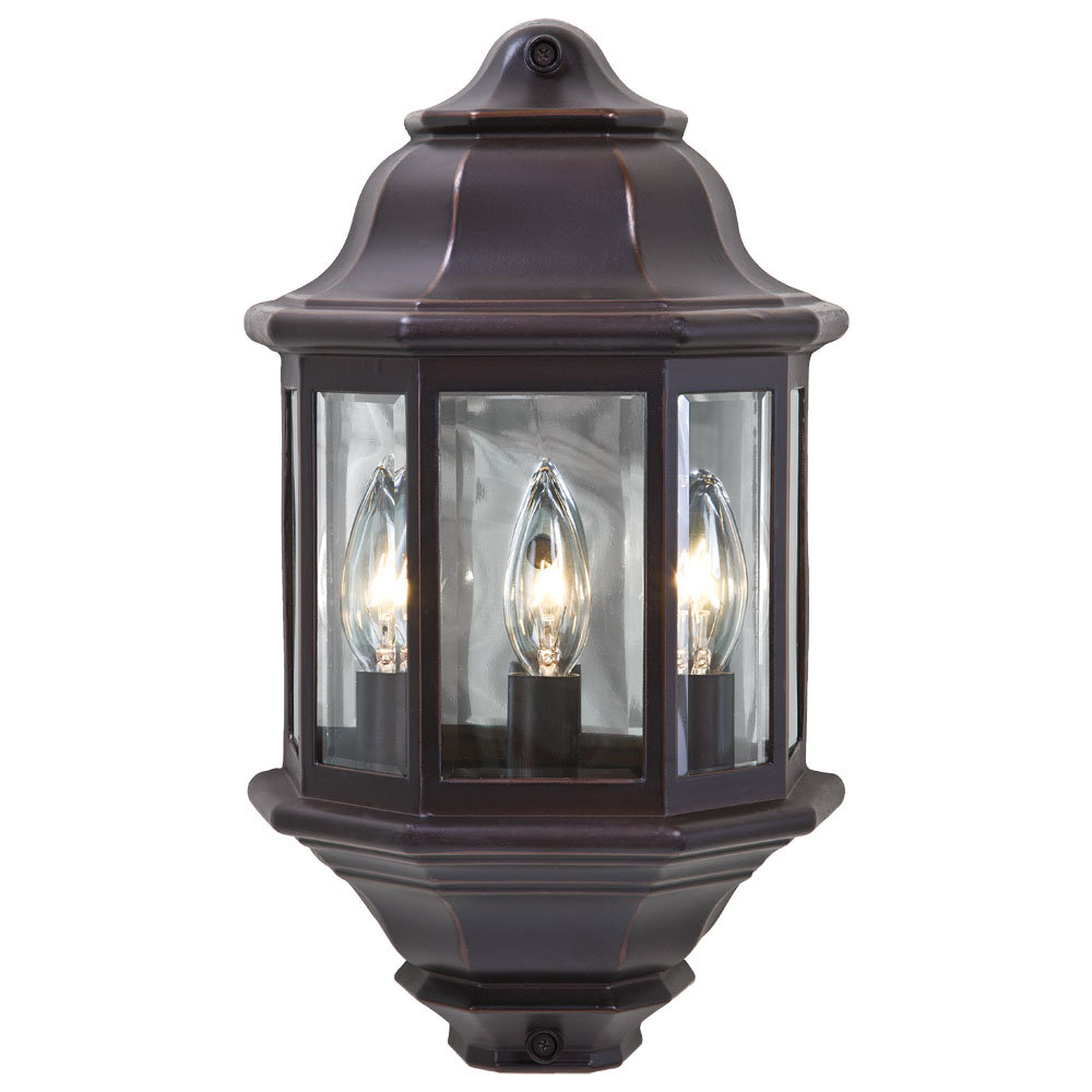Acclaim Lighting Pocket Lantern 3 Light Outdoor Flush Mount & Reviews