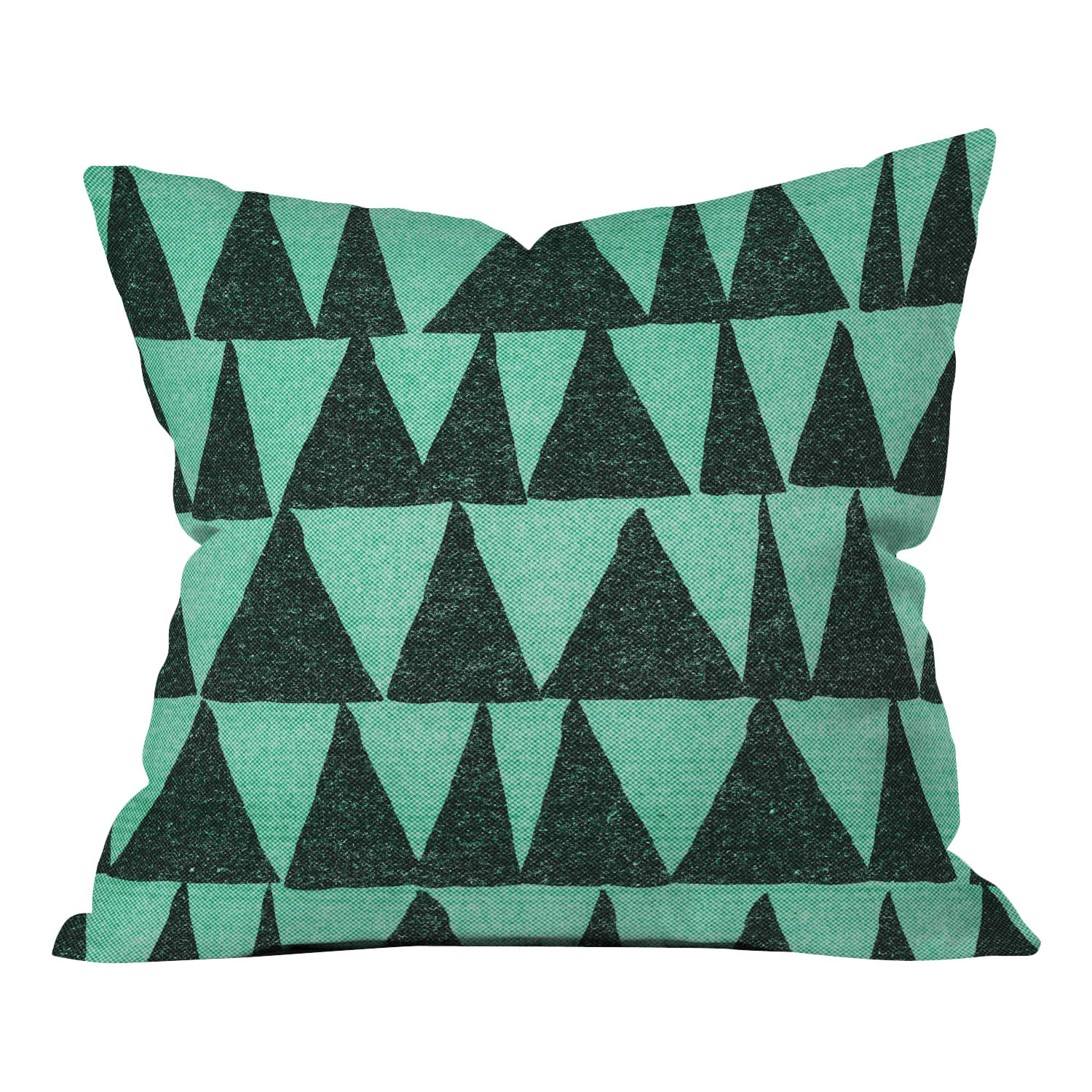 DENY Designs Nick Nelson Analogous Shapes Indoor/Outdoor Throw Pillow & Reviews Wayfair