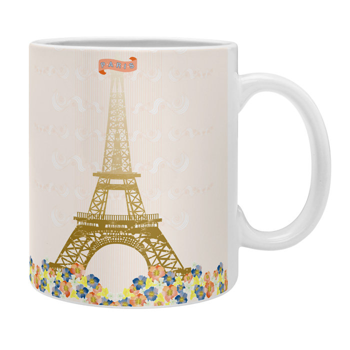 DENY Designs Jennifer Hill Paris Eiffel Tower Coffee Mug & Reviews