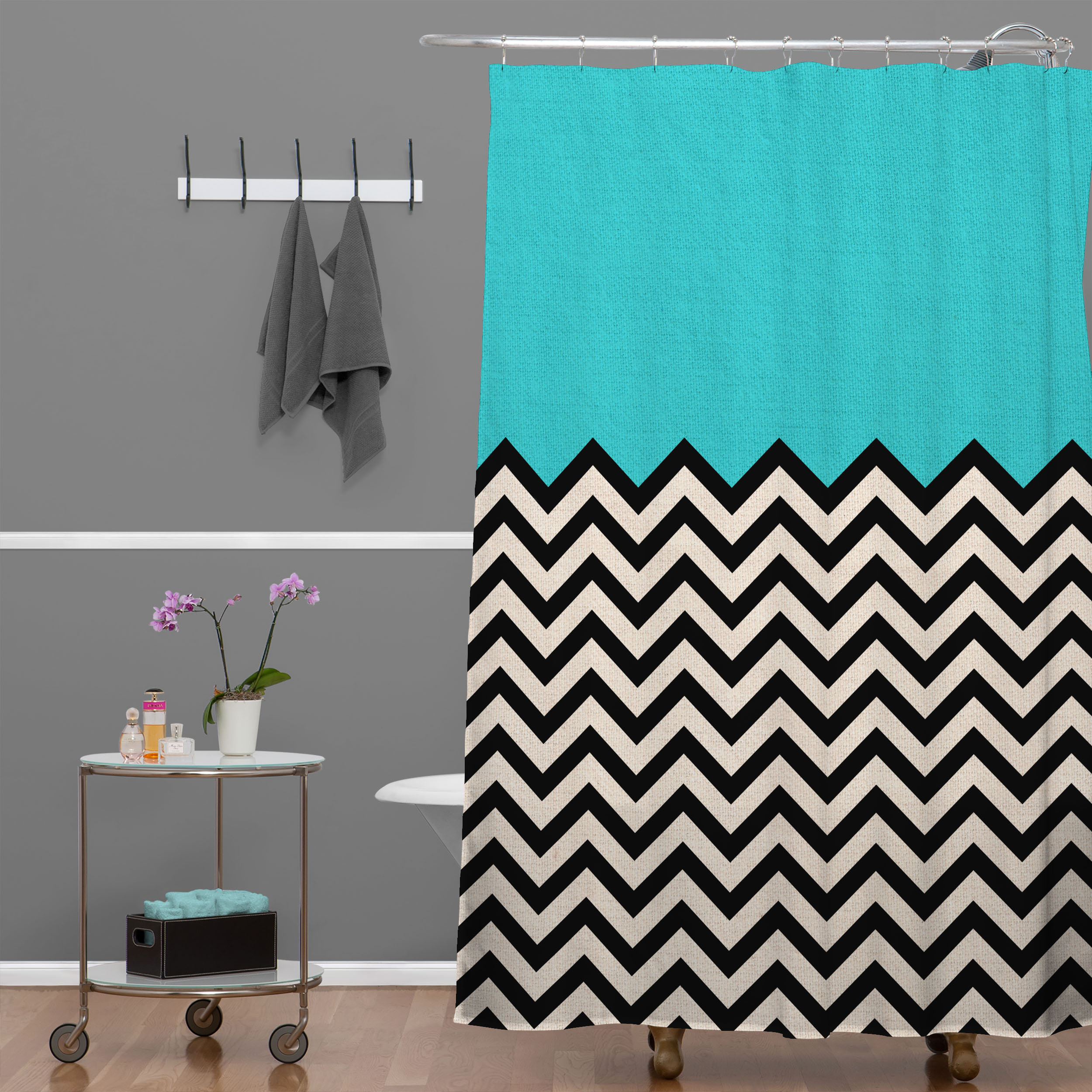 DENY Designs Bianca Green Shower Curtain & Reviews Wayfair
