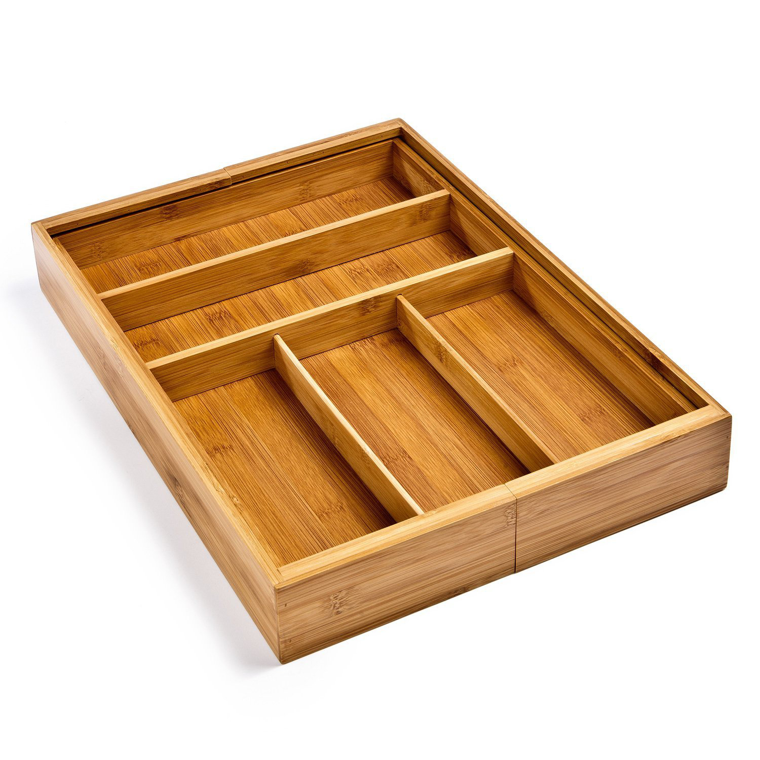 Seville Classics Expandable Bamboo Drawer Organizer Tray & Reviews