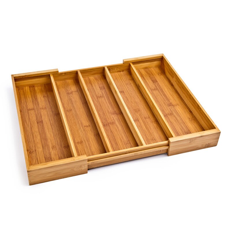 Seville Classics Expandable Bamboo Drawer Organizer Tray & Reviews