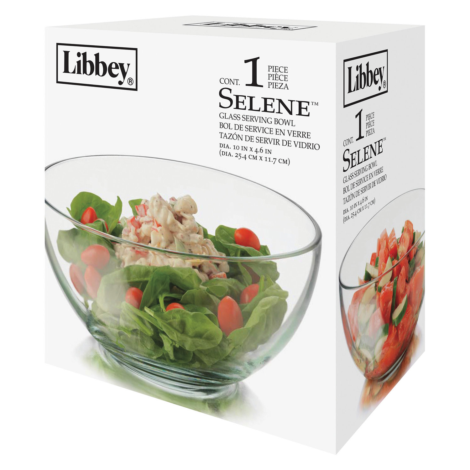 Libbey Selene Glass Salad Bowl & Reviews Wayfair.ca