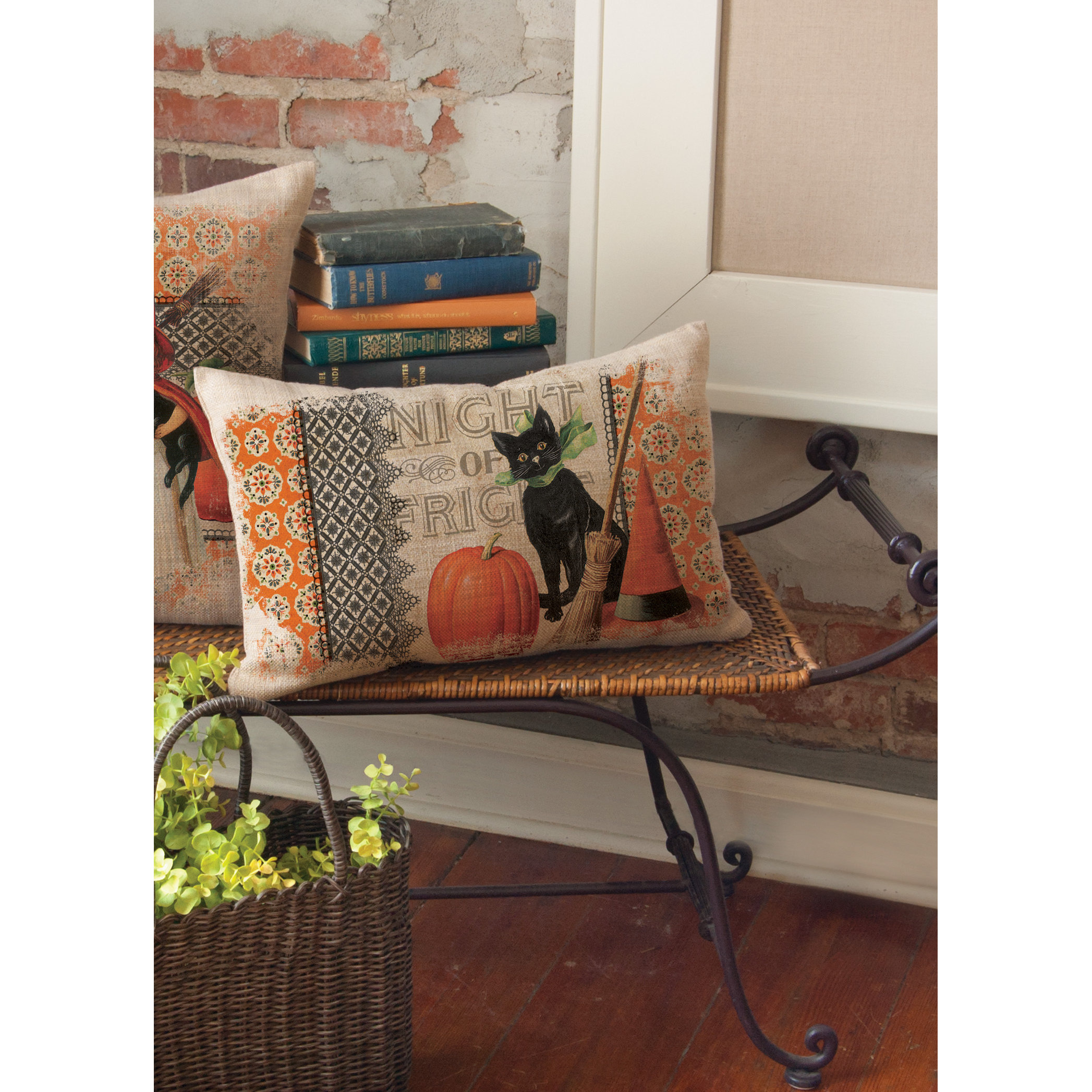 Heritage Lace Victorian Halloween Lumbar Pillow & Reviews Wayfair