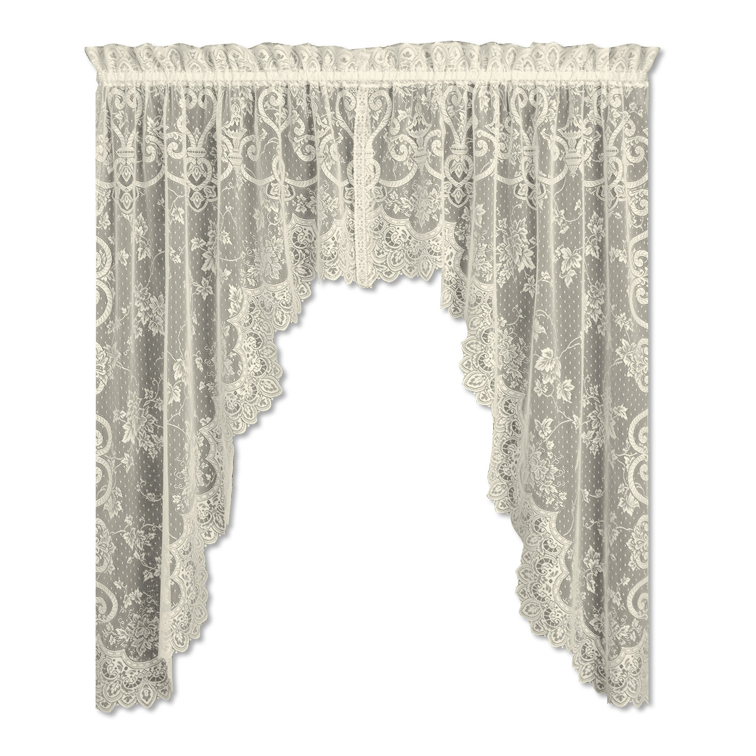 Heritage Lace Ivy Swag Tier Curtain & Reviews Wayfair