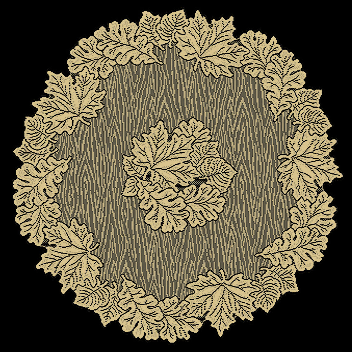 heritage lace leaf round topper reviews wayfair heritage lace leaf round topper reviews wayfair