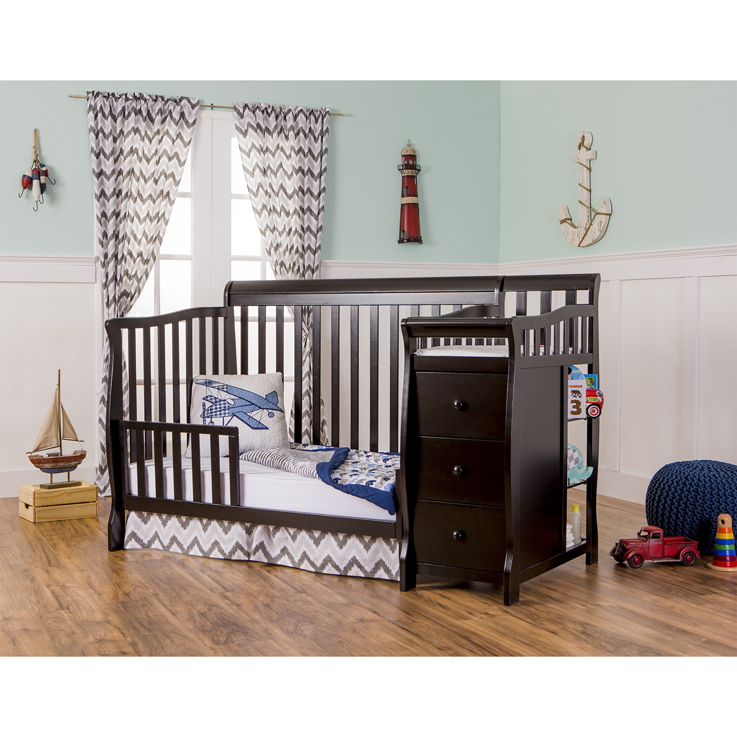 Dream On Me Brody 5 in 1 Convertible Crib & Reviews Wayfair