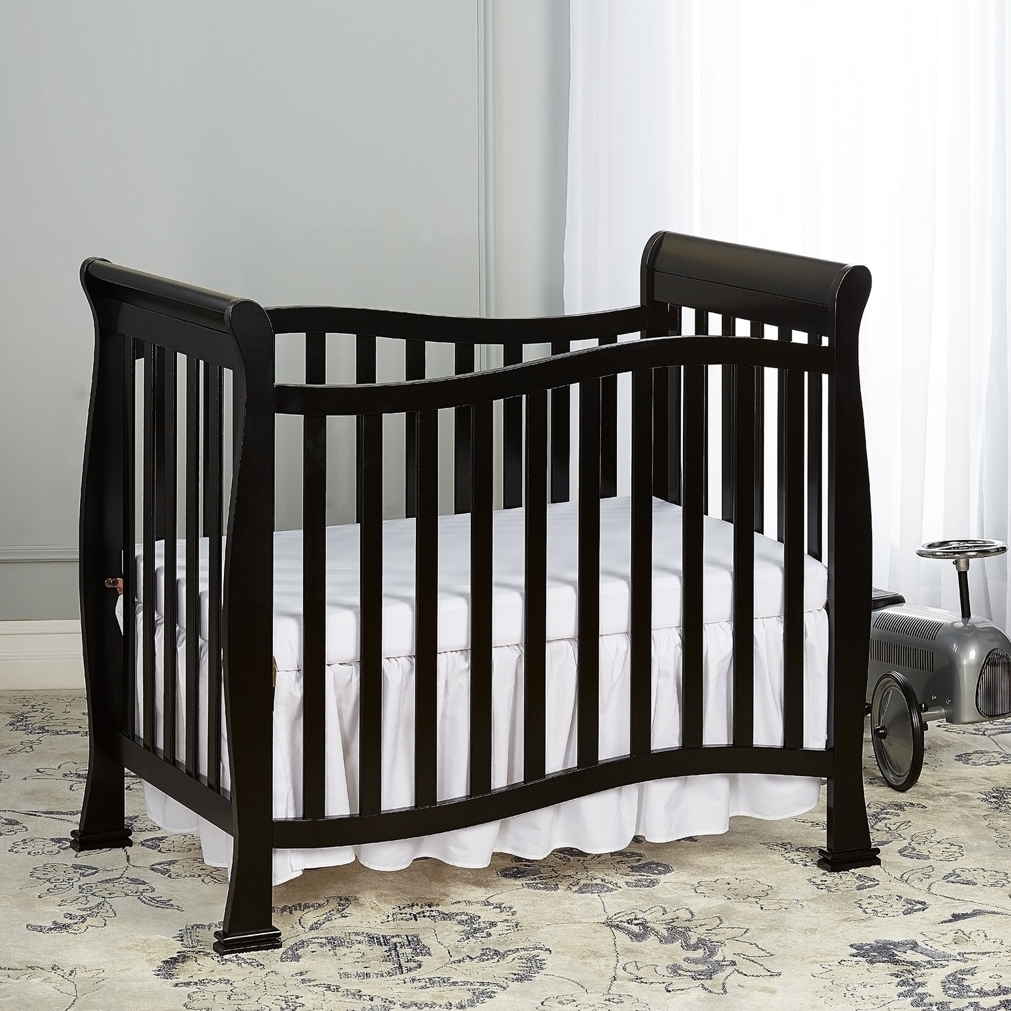 Dream On Me Piper 4in1 Convertible Mini Crib & Reviews Wayfair